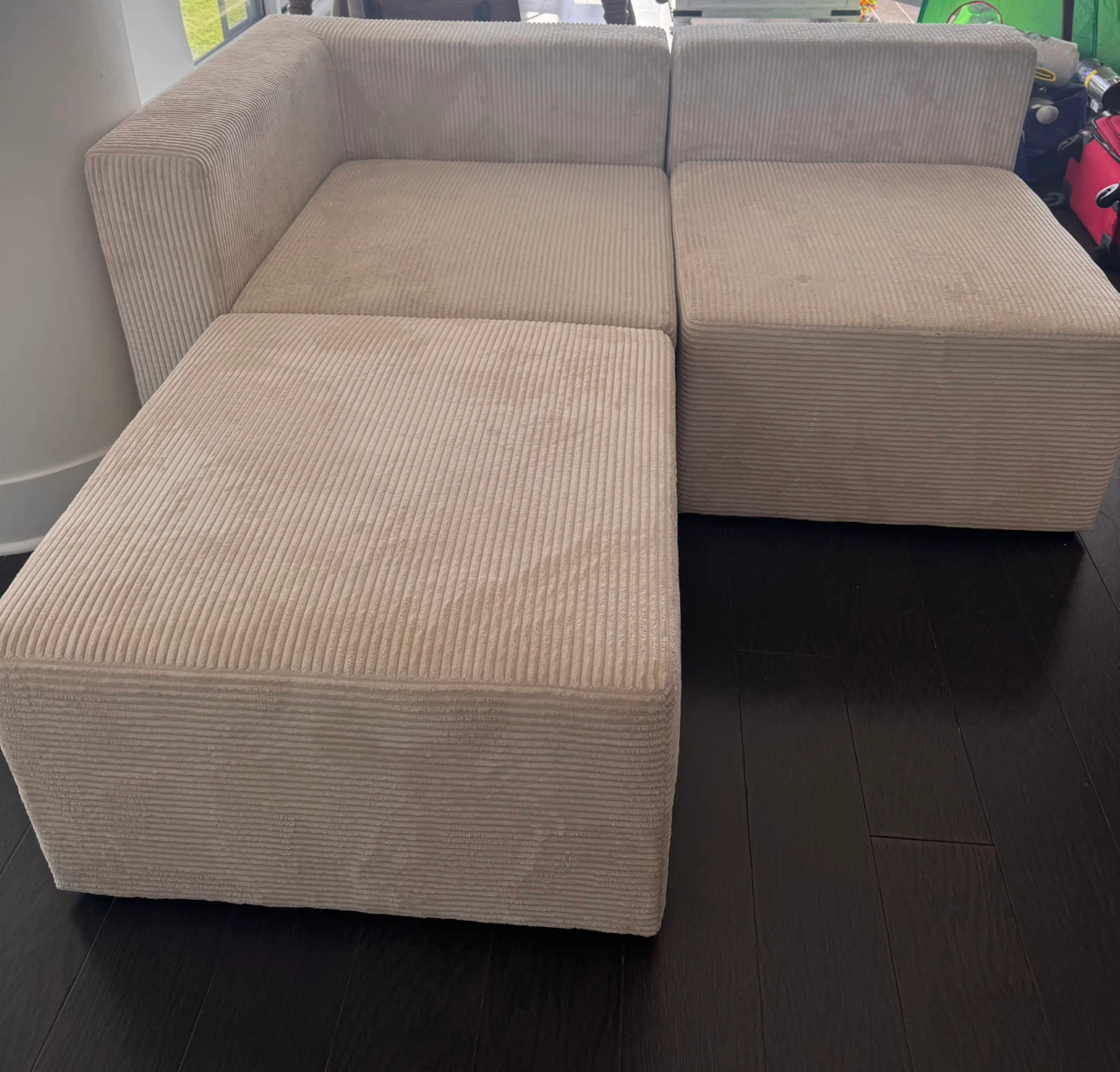 Maisons du Monde JILL Modular Corduroy Sofa – Beige - photo 4