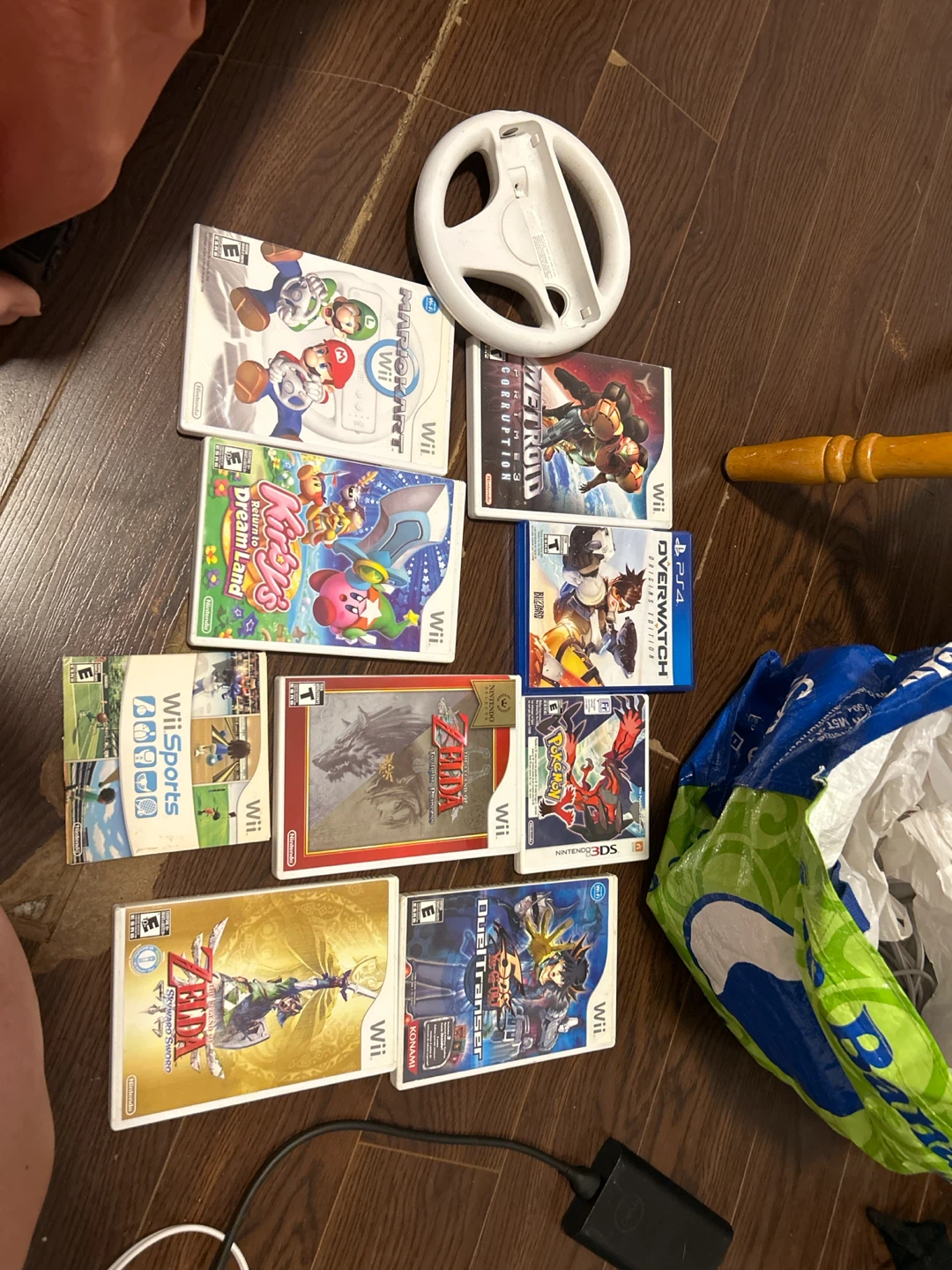 Nintendo Wii Gaming Console + Video Games - photo 3