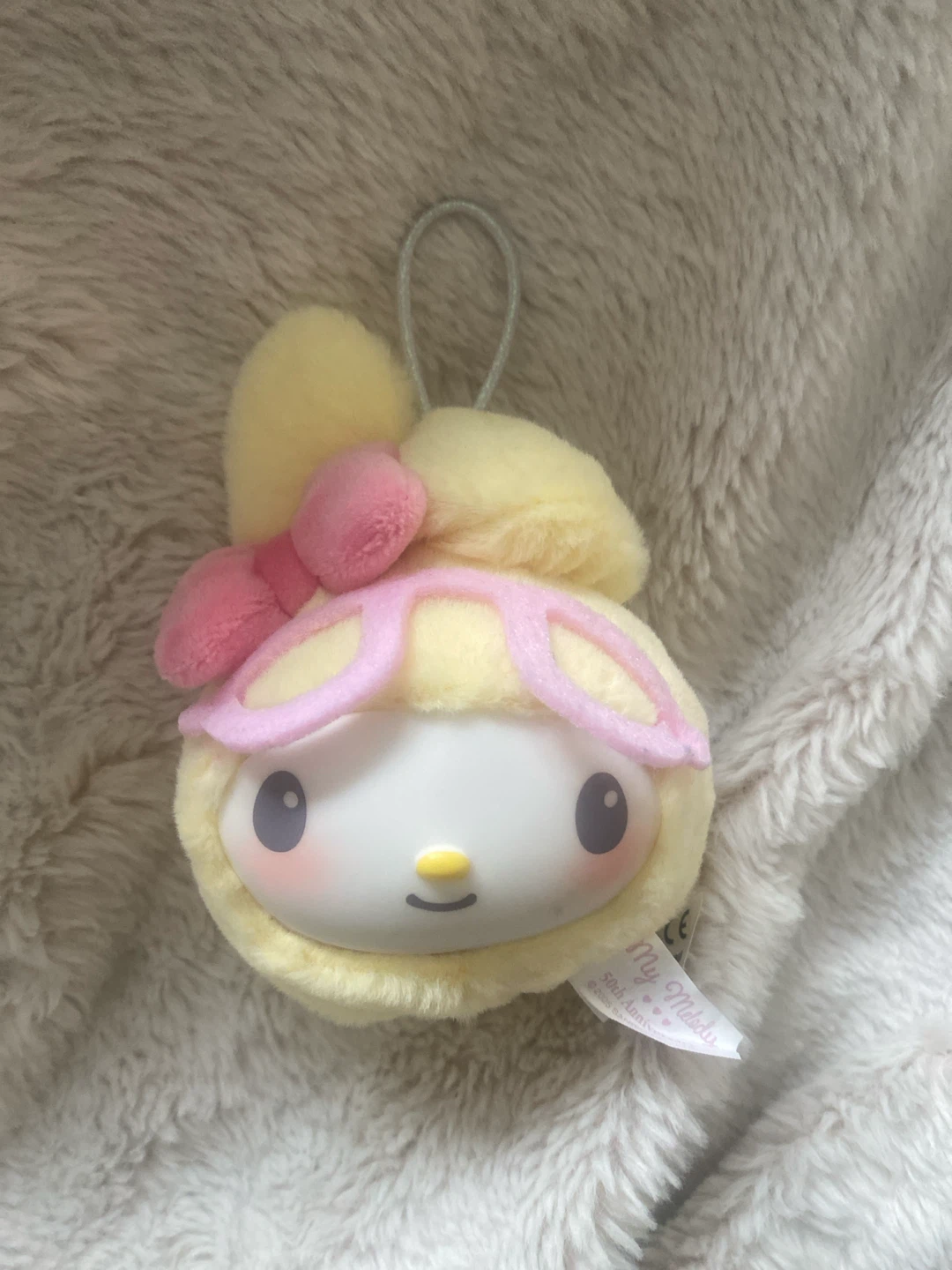 My Melody 50th Anniversary Plush Keychain