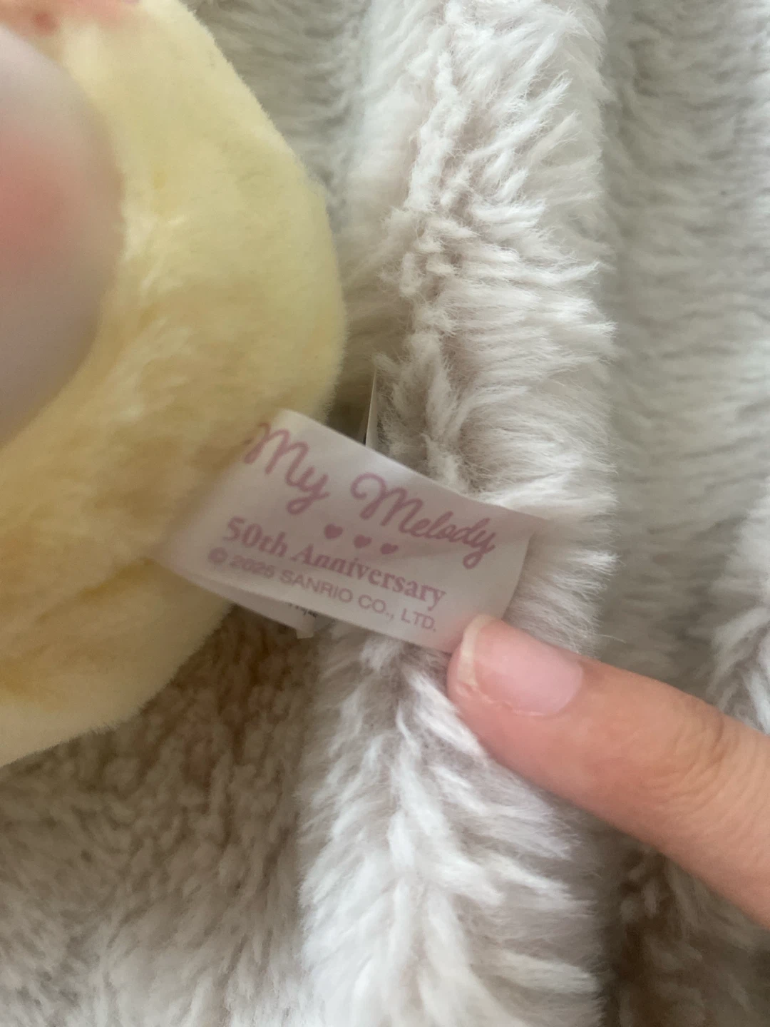 My Melody 50th Anniversary Plush Keychain - photo 2