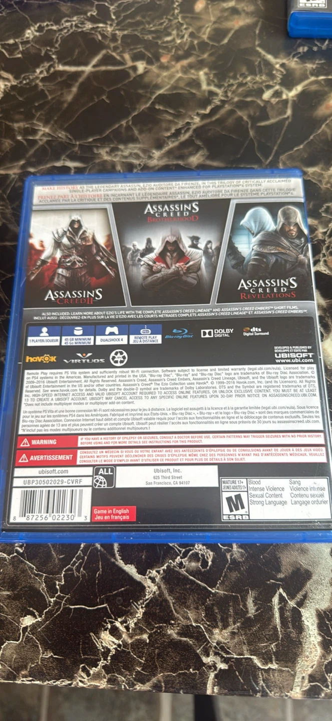 PlayStation 4 Assassin's Creed The Ezio Collection - photo 2