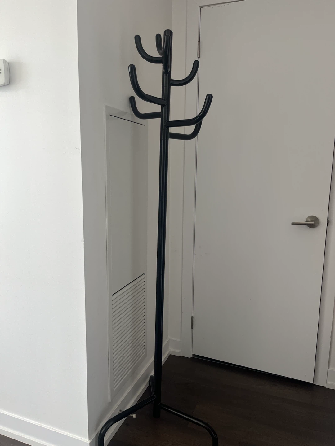 IKEA Black Coat Rack Stand