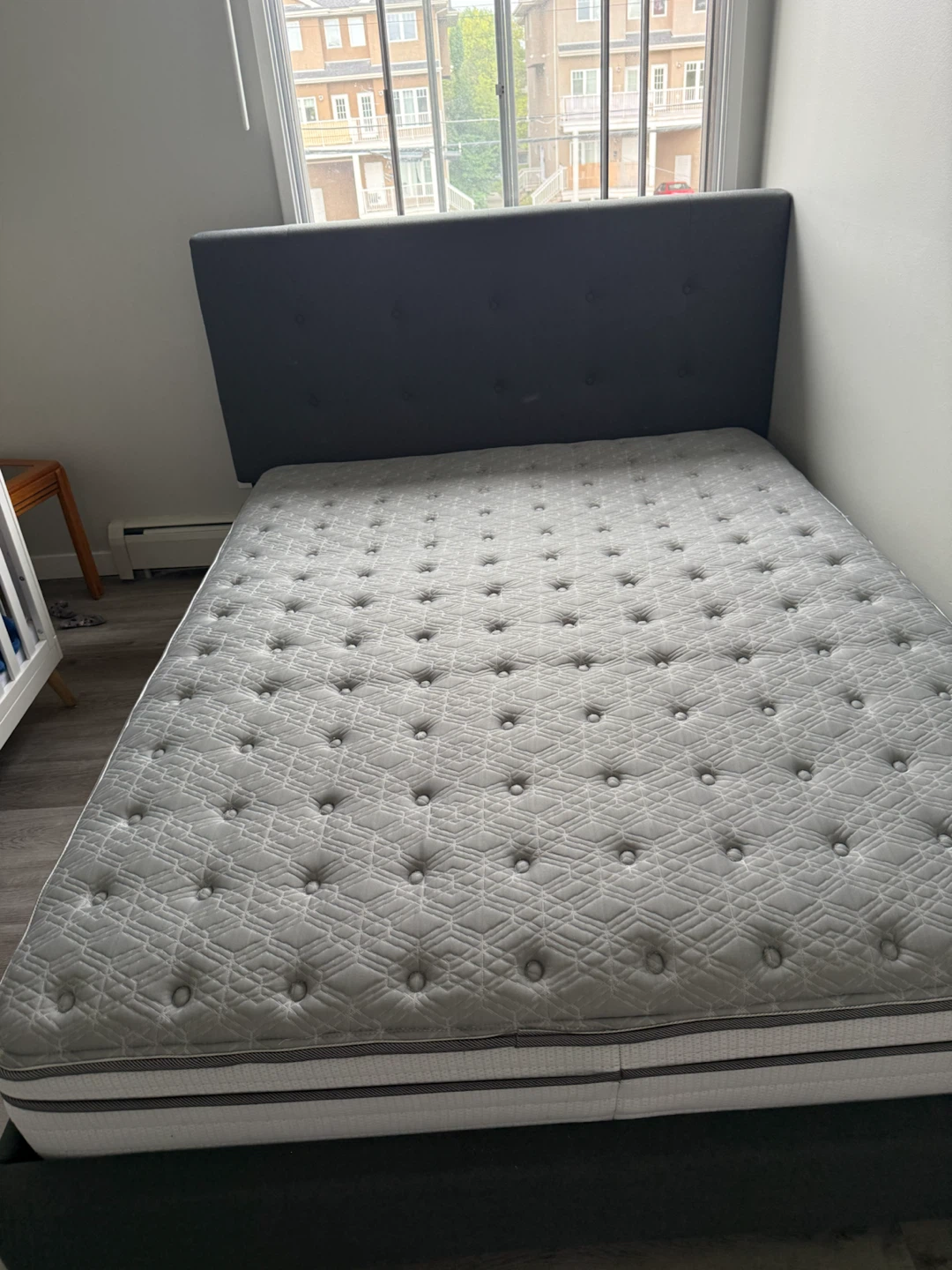 Sealy Posturepedic Mattress and Bed Frame - photo 2