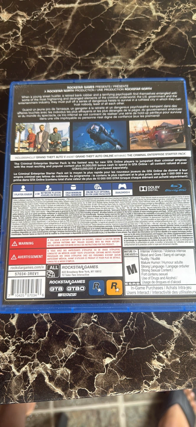 Grand Theft Auto V: Premium Edition PS4 Game - photo 2