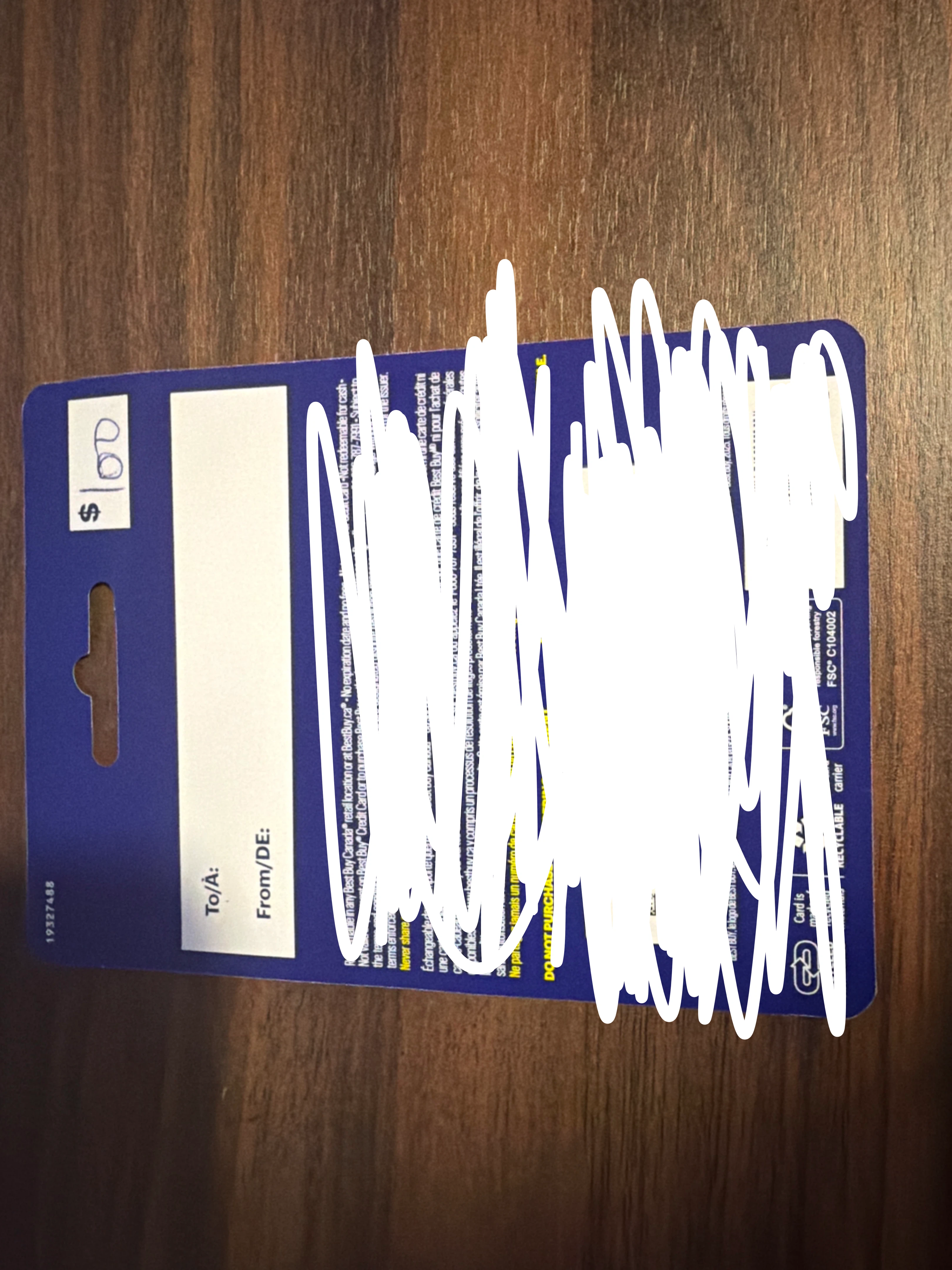 Best Buy $100 Gift Card - photo 2