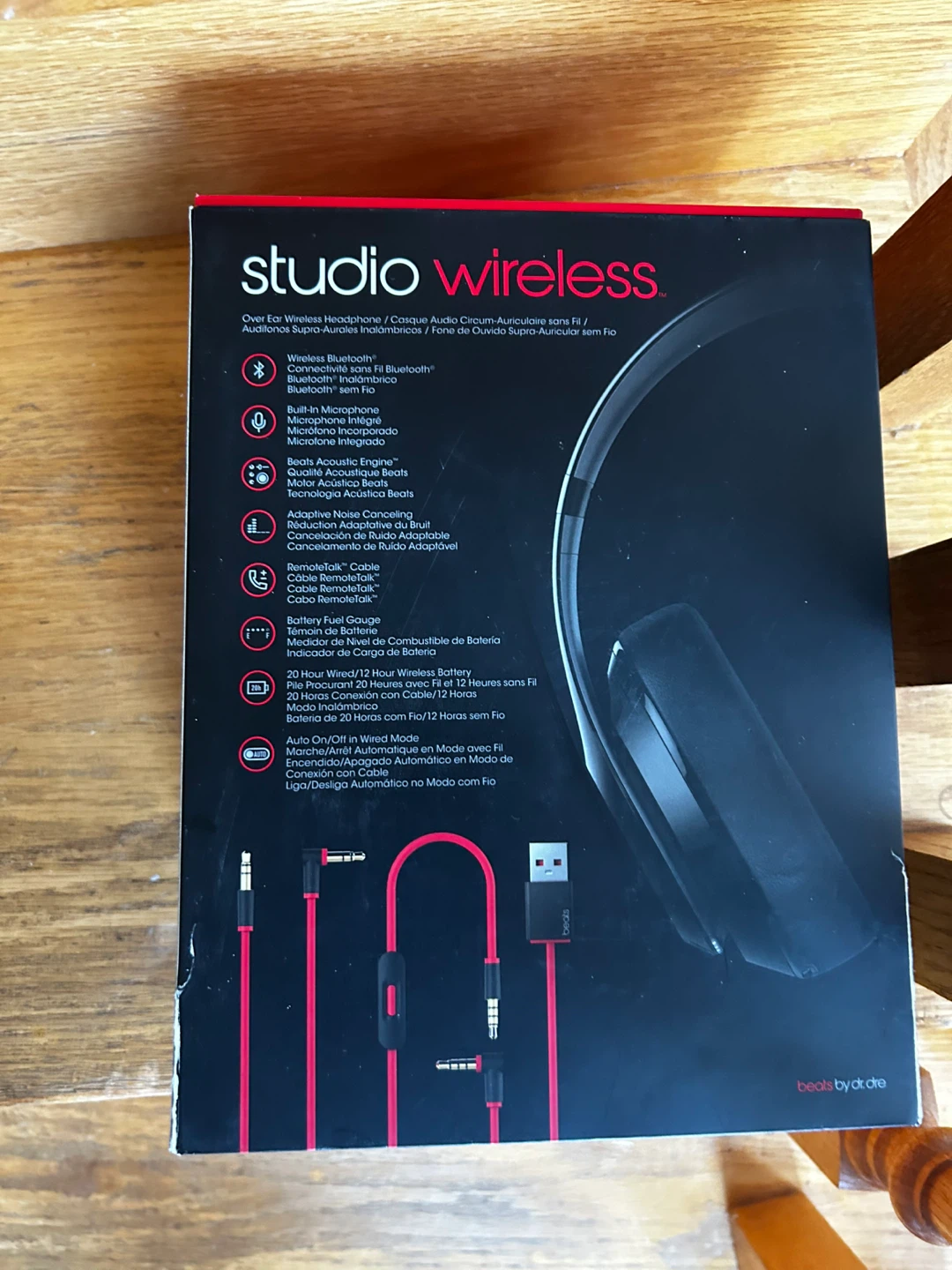 Beats Studio Wireless Over-Ear Headphones (just the box) - photo 2