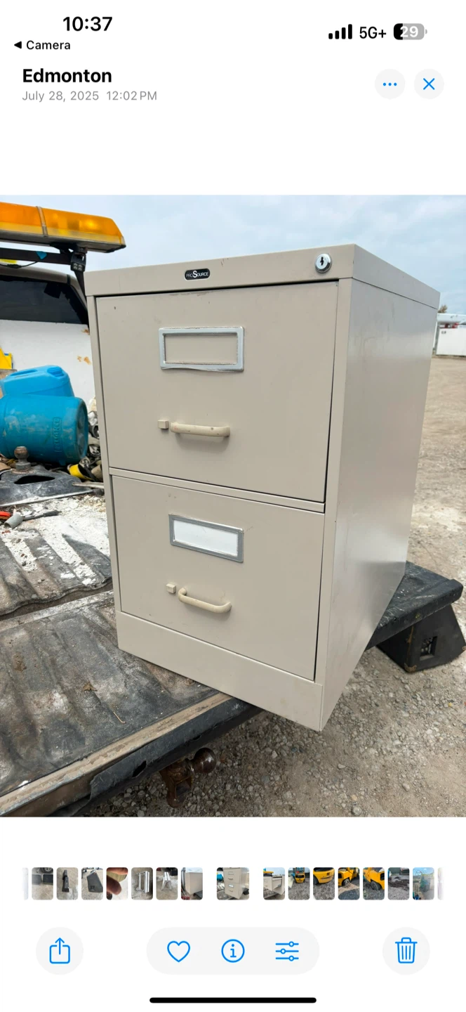 Assorted filing cabinets and shelving units