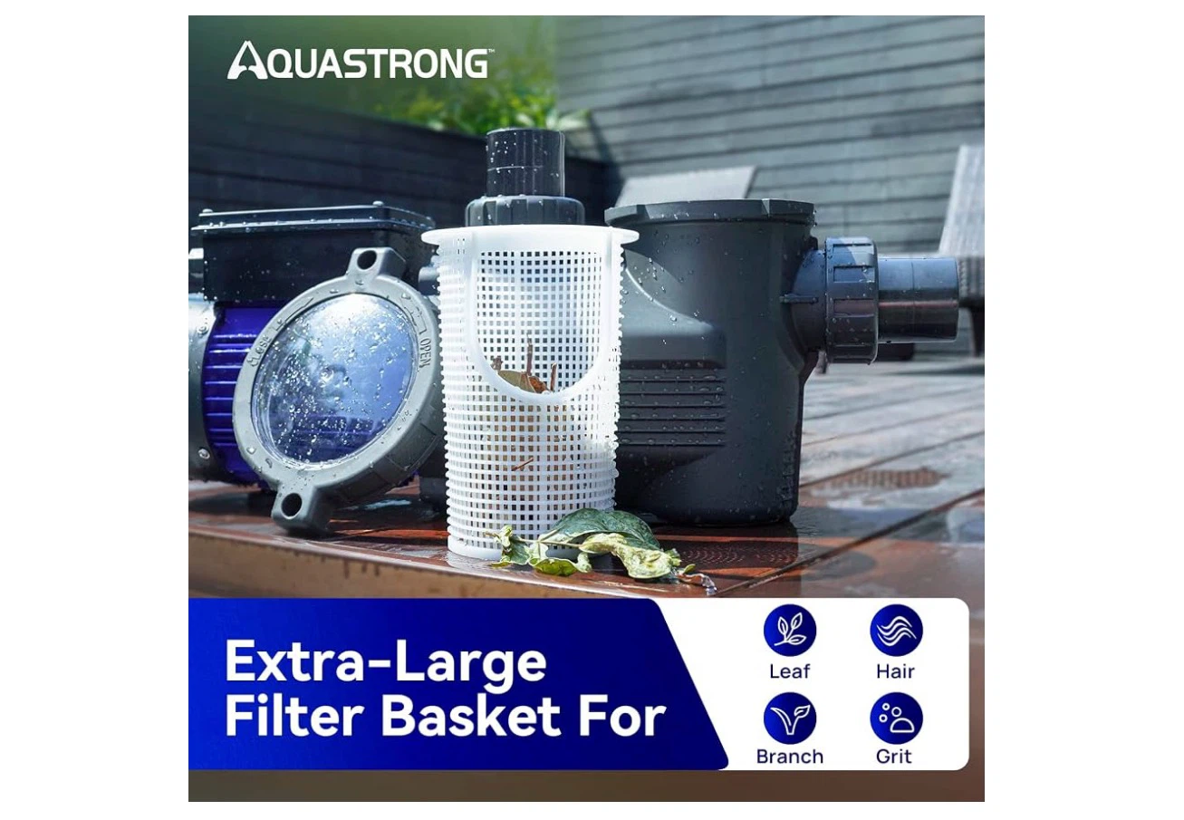 Aquastrong 1.5HP Dual Speed Pool Pump - photo 4