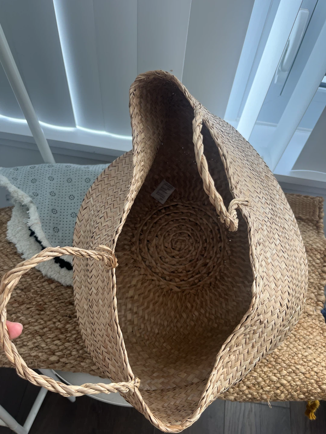 IKEA Woven Straw Basket