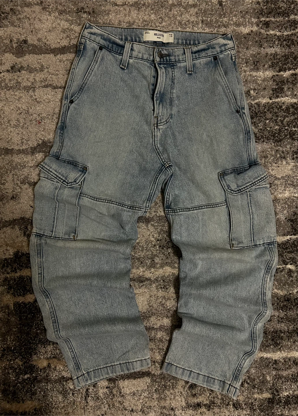 Hollister Baggy Cargo Jeans