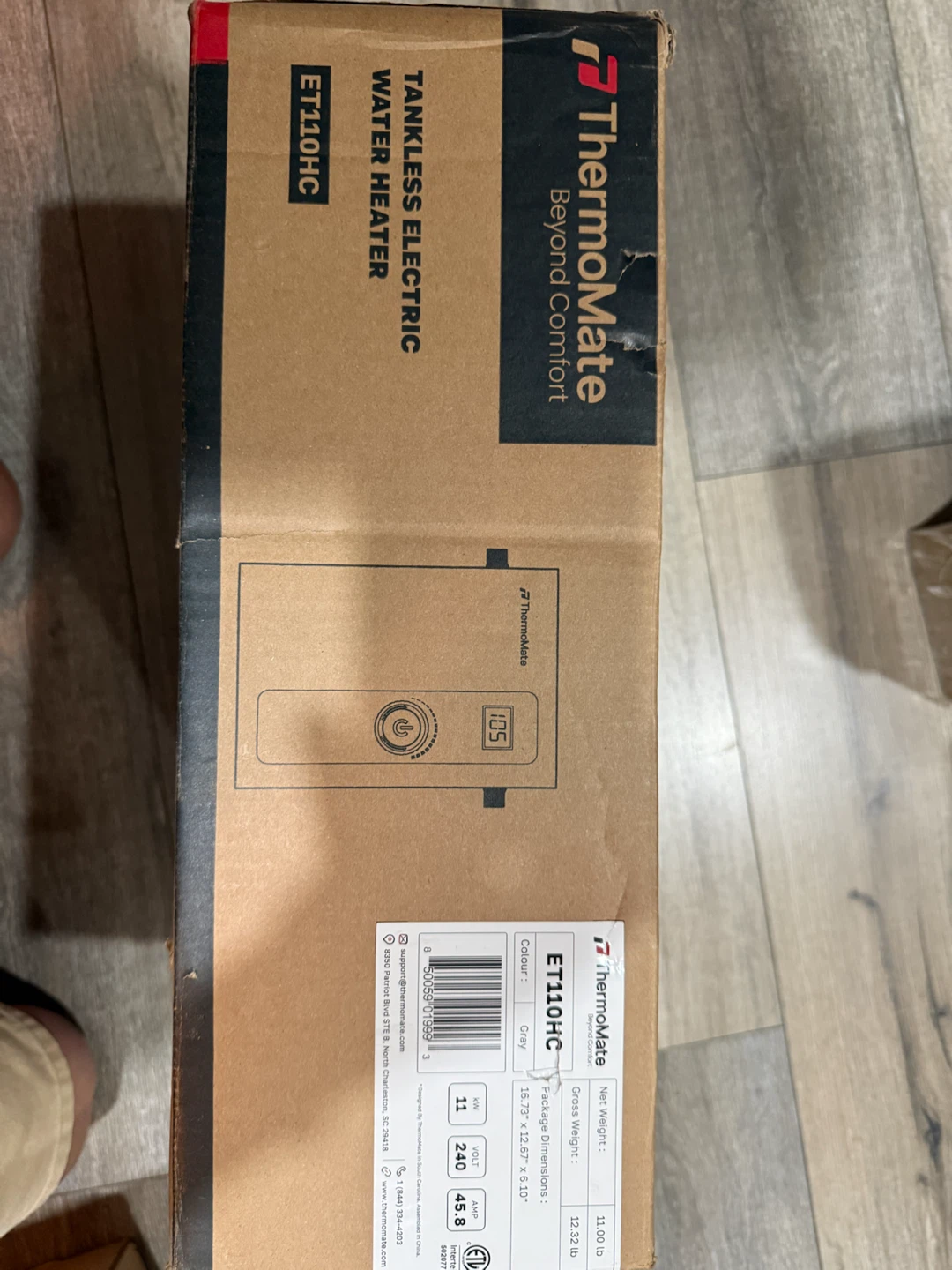 ThermoMate Tankless Electric Water Heater ET110HC - photo 5