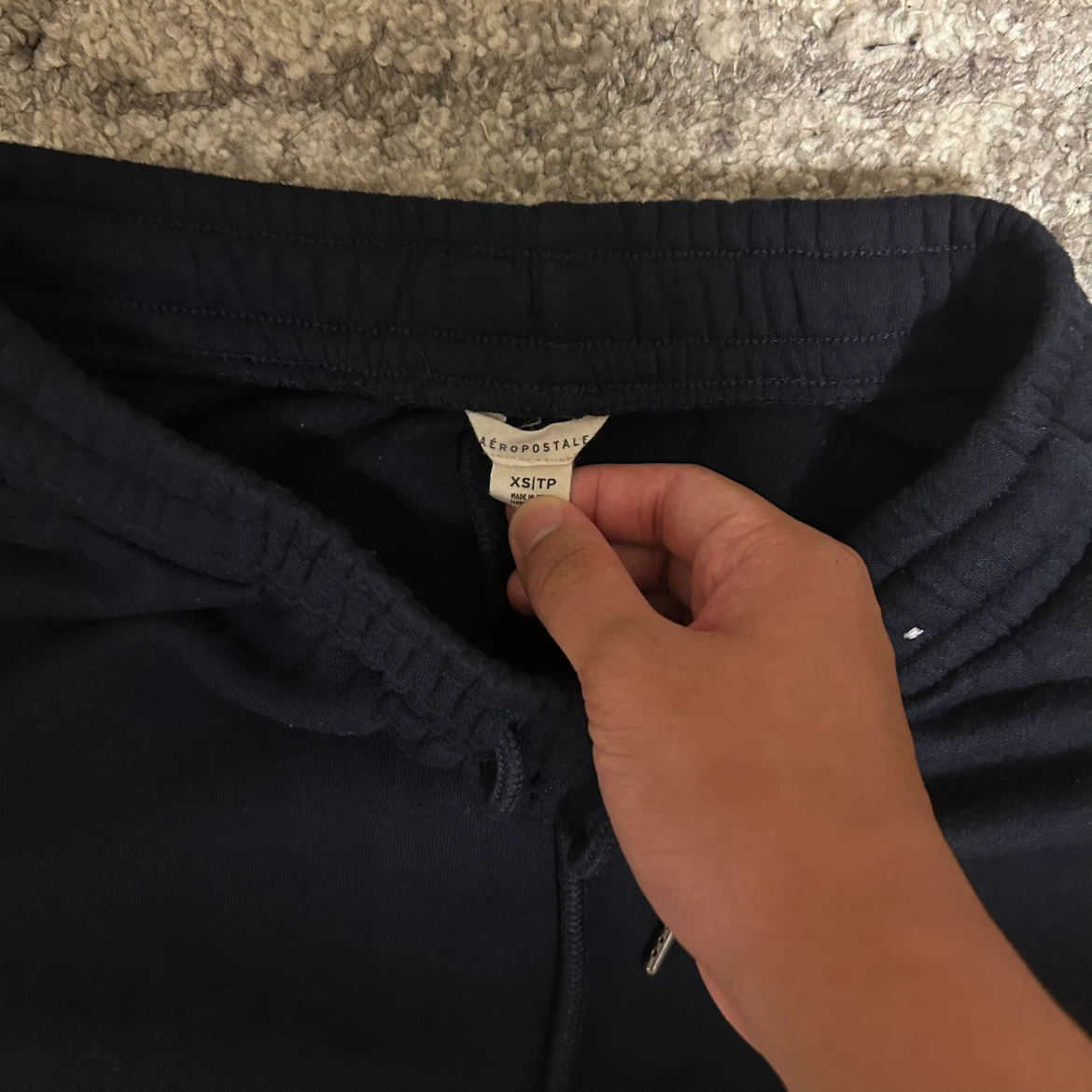 Aeropostale Wide Navy Sweatpants - photo 2