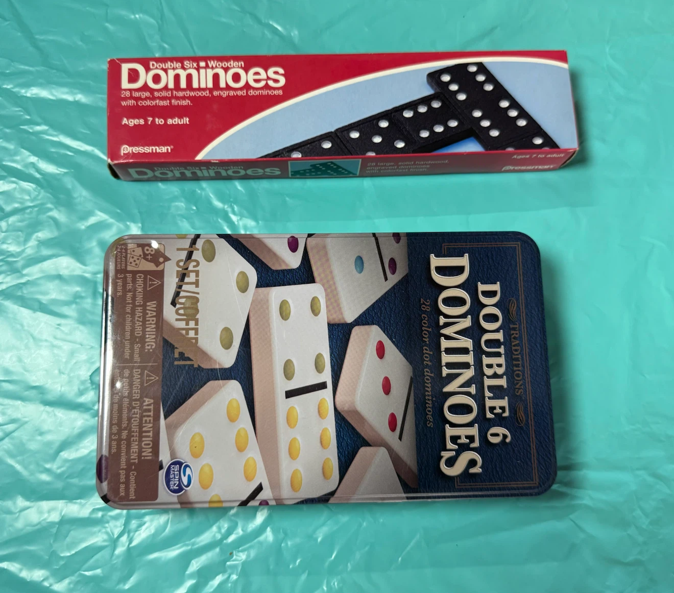 Double 6 Dominoes - Two Sets