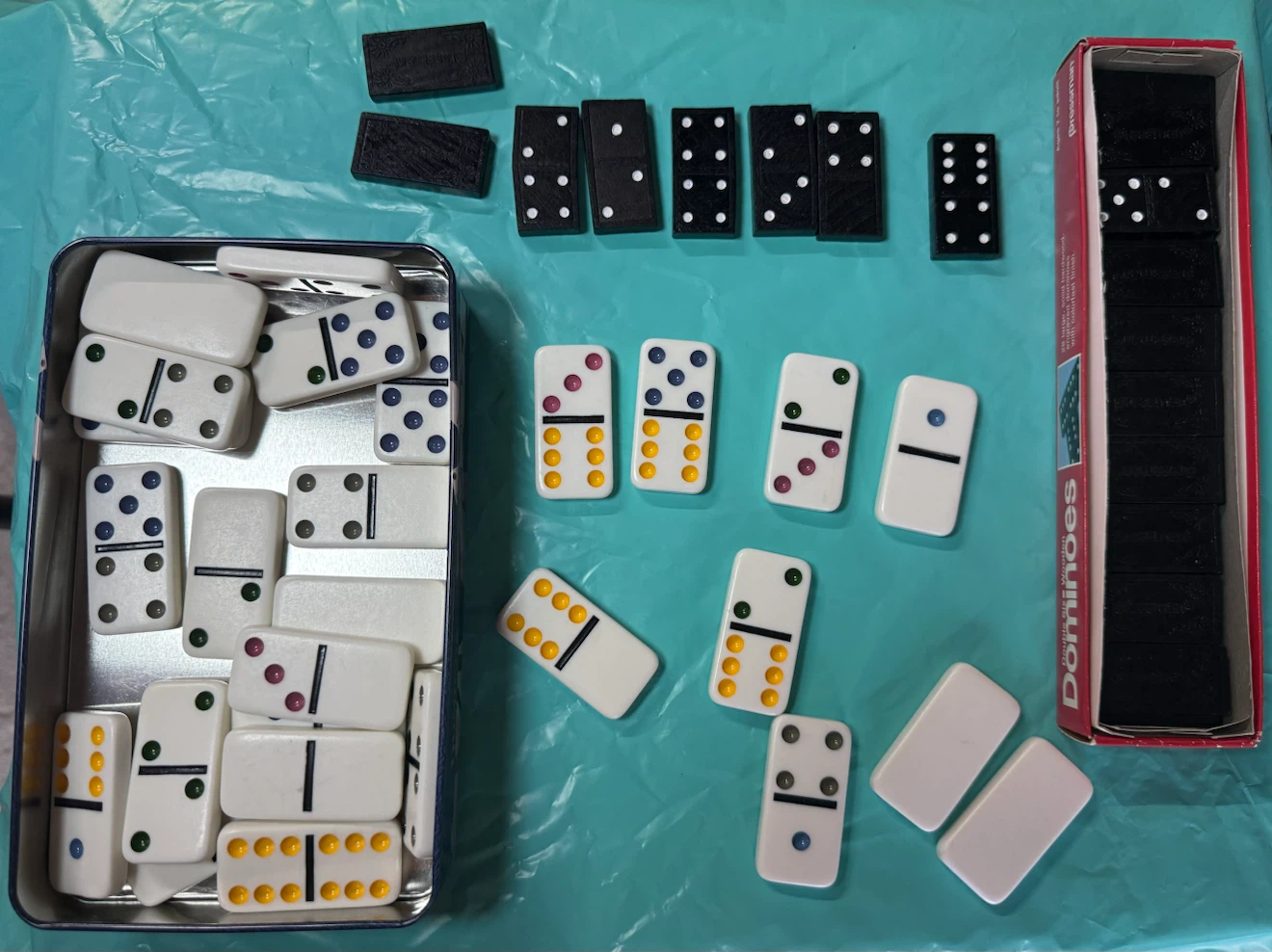 Double 6 Dominoes - Two Sets - photo 2