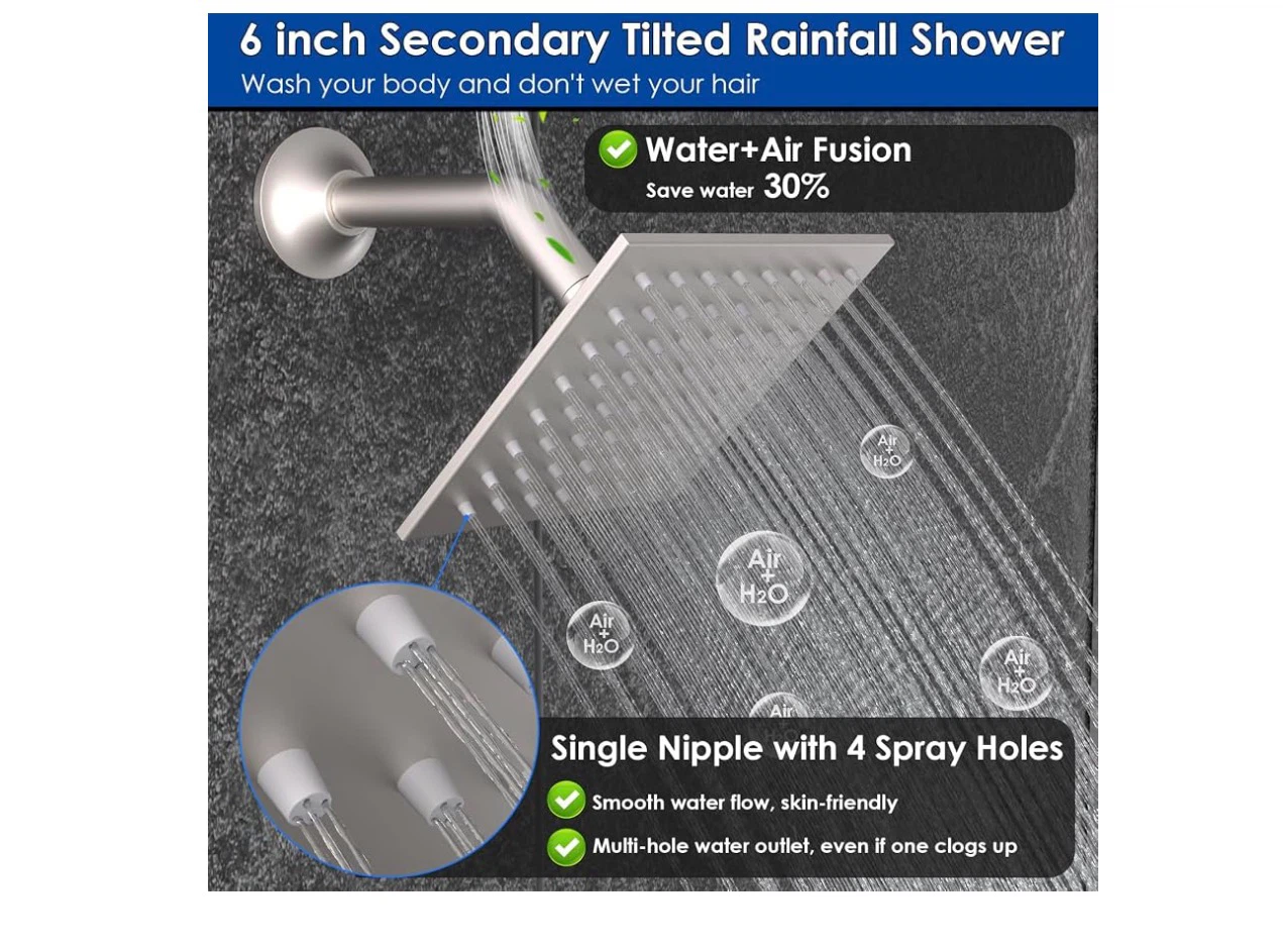 Enga Dual Shower Head Shower System - photo 2
