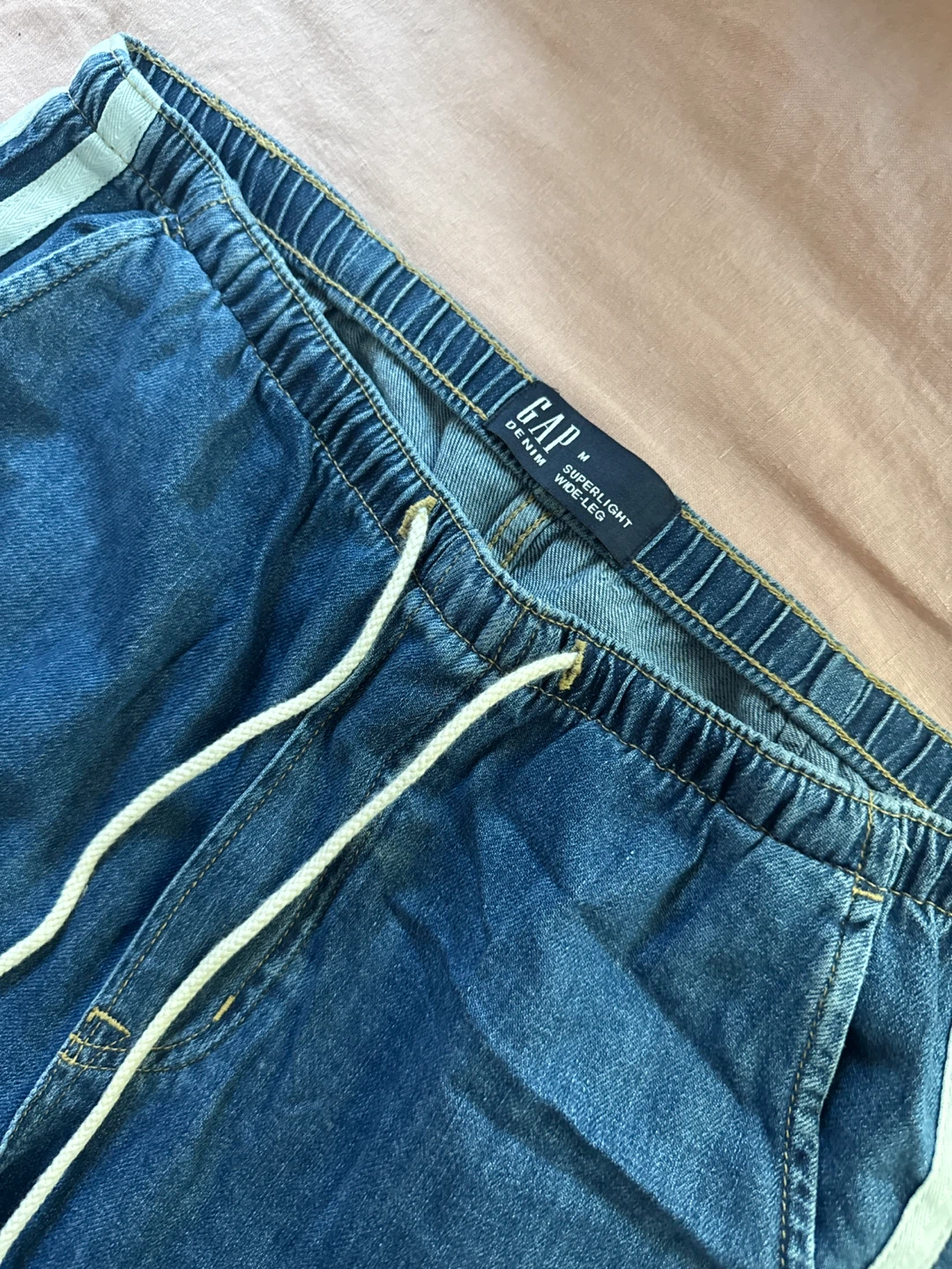 GAP Denim Wide Leg Jogger jeans Size M - photo 2