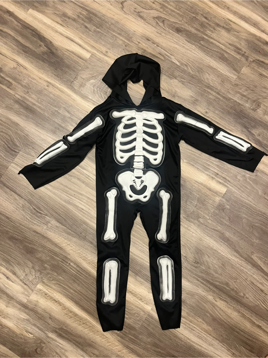 Halloween Kids Skeleton Costume with Hood
