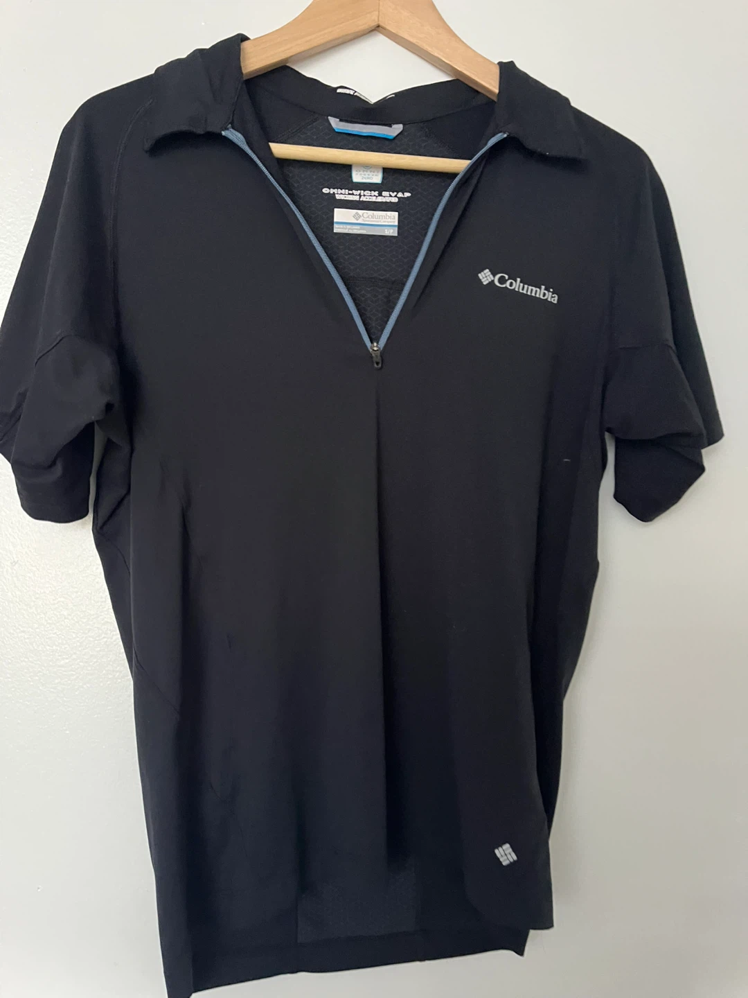 Columbia Omni-Wick Evap Polo Shirt - Black - S/P