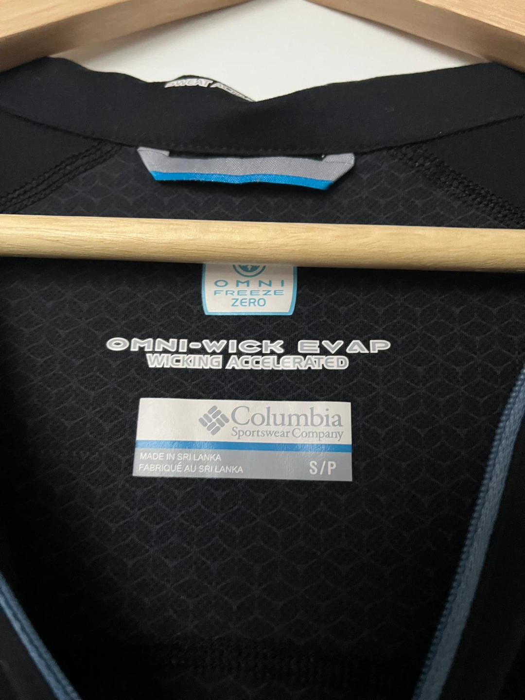 Columbia Omni-Wick Evap Polo Shirt - Black - S/P - photo 2