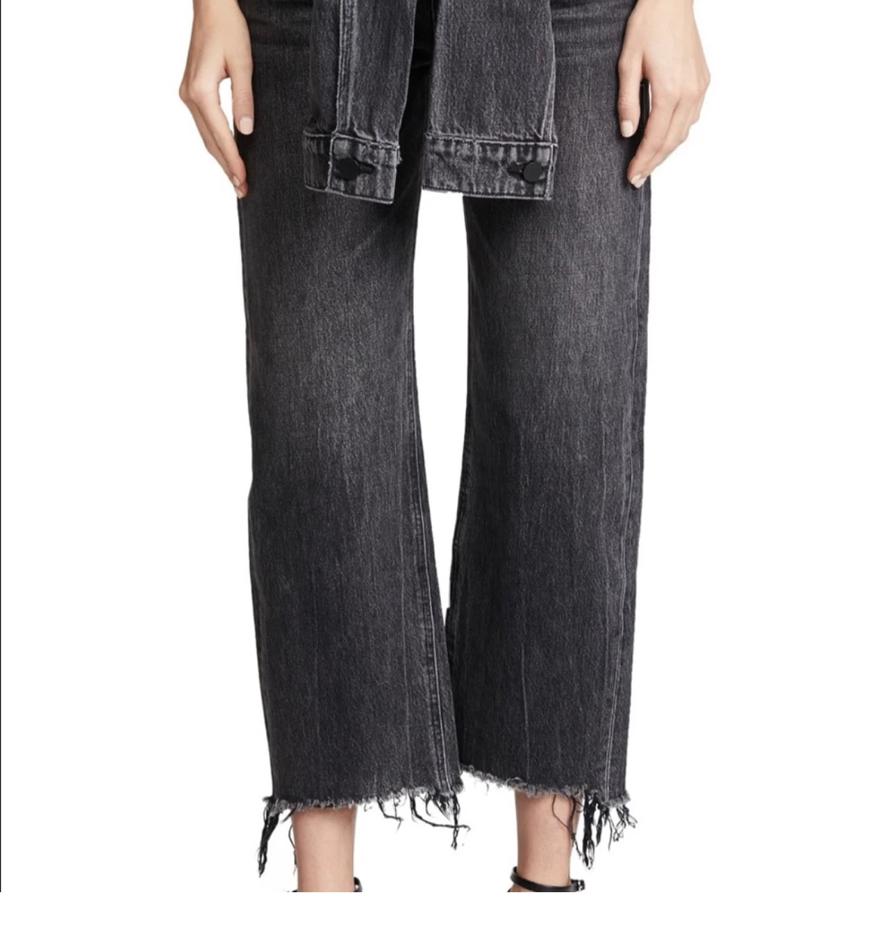 Alexander Wang Stack the Cut Jeans