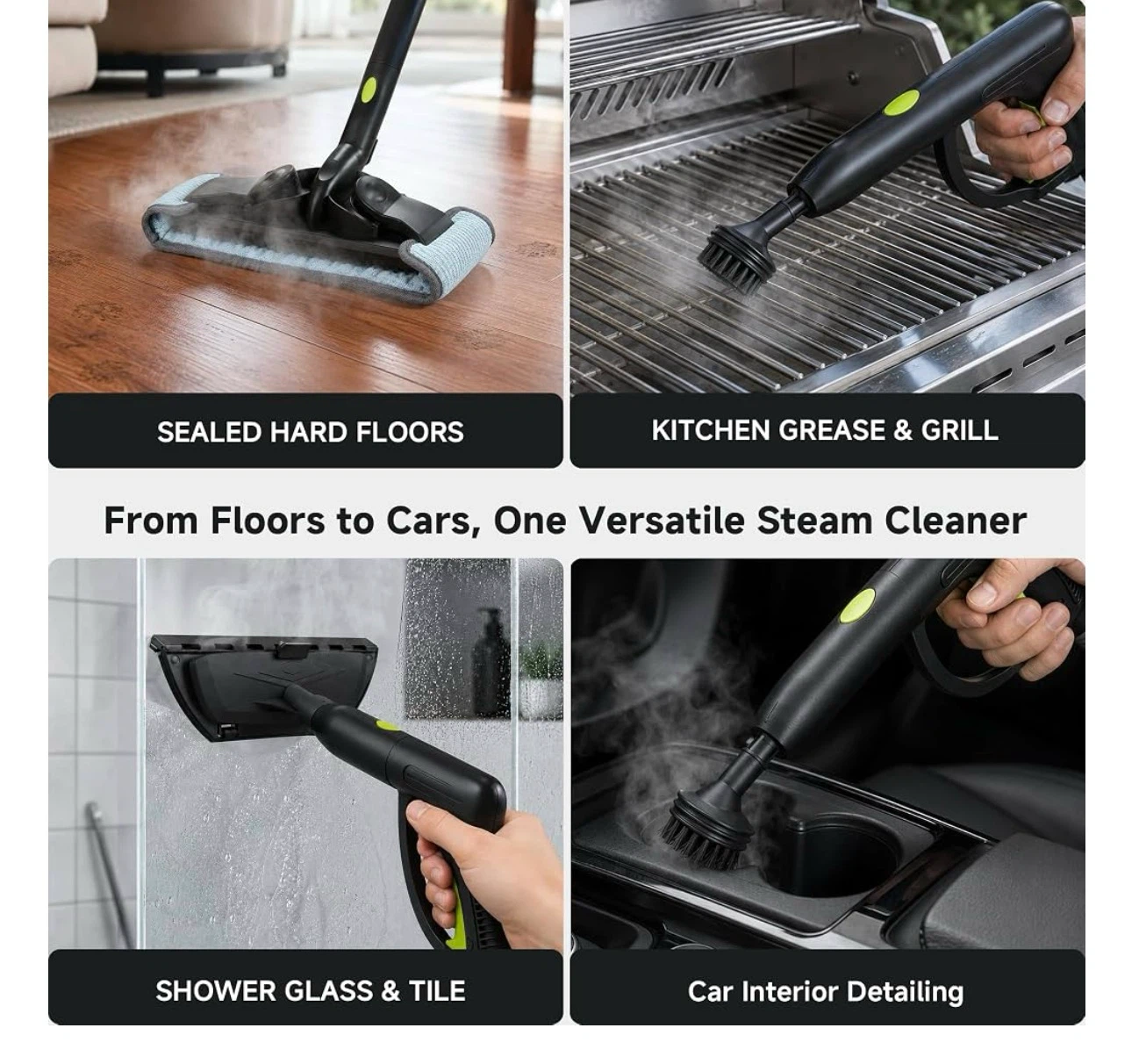 Goatclean Steam Cleaner 22-Piece Set - photo 3
