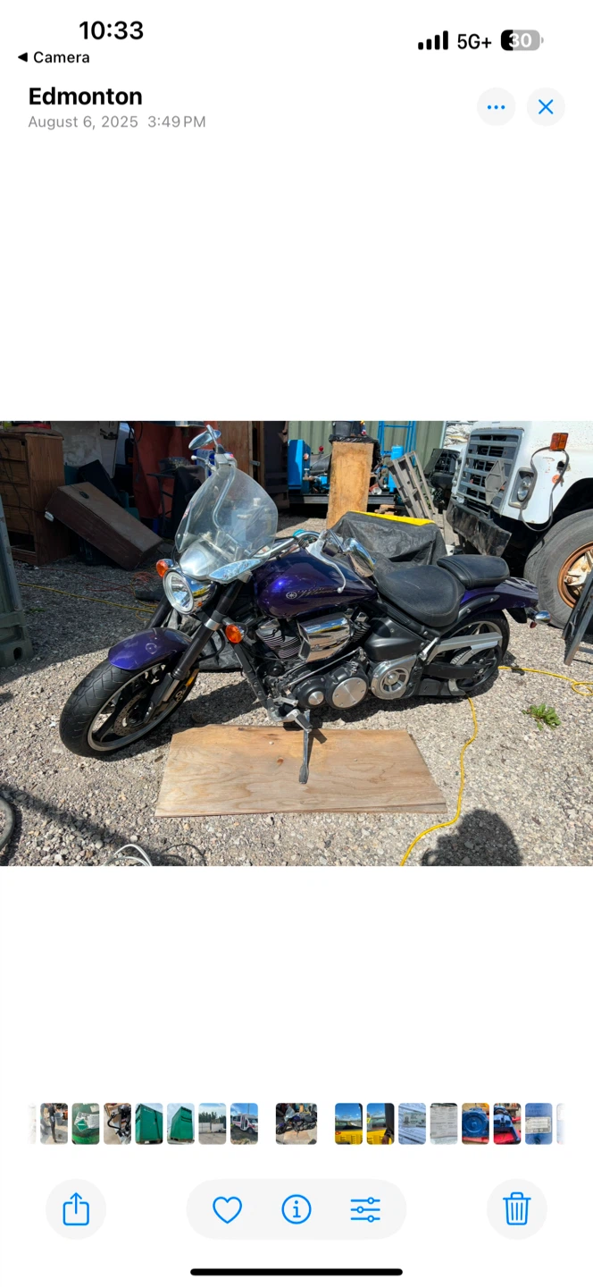 2004 YAMAHA ROADSTAR 1700cc WARRIOR Motorcycle