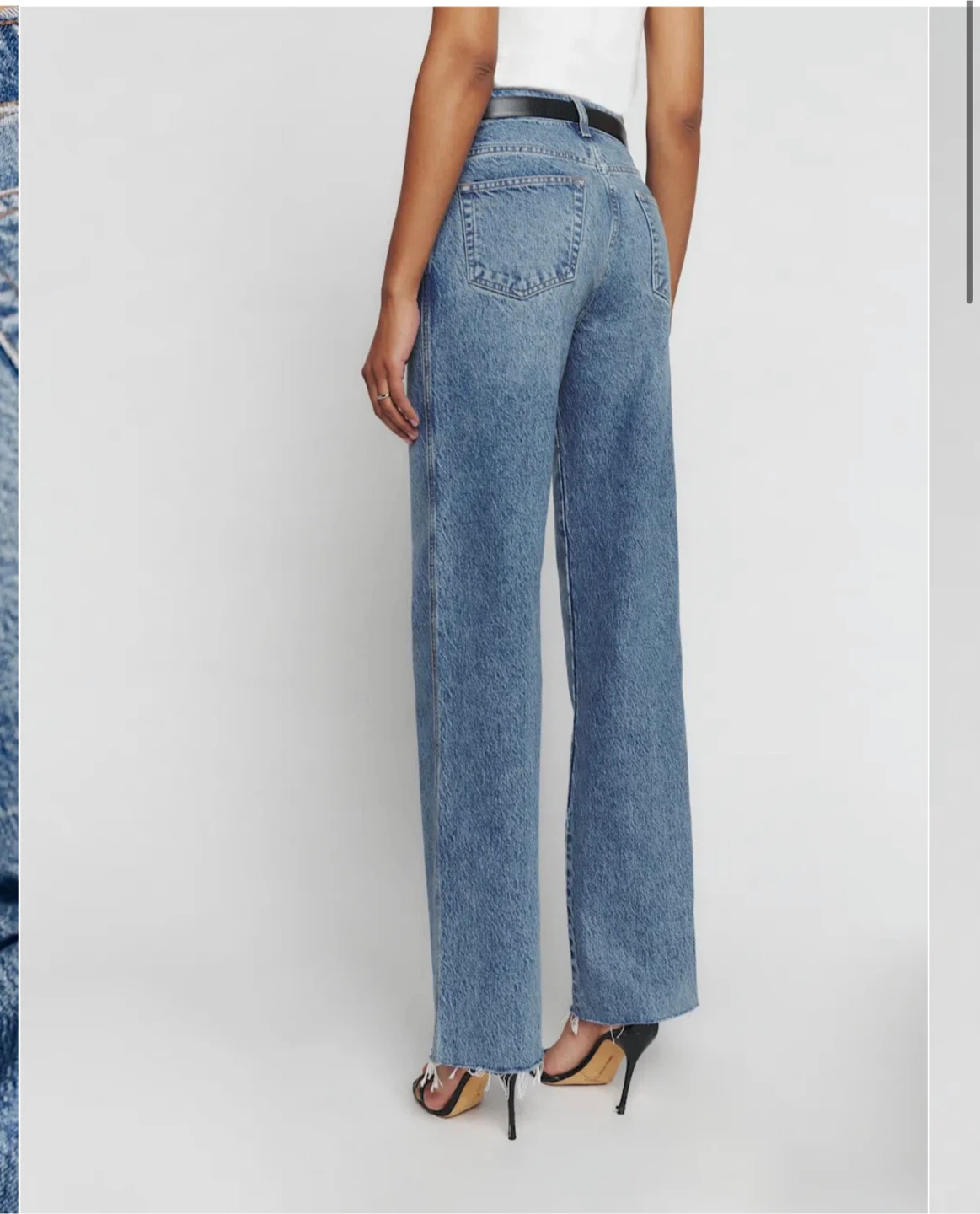 Reformation Val 90s Mid Rise Straight Jeans - photo 2