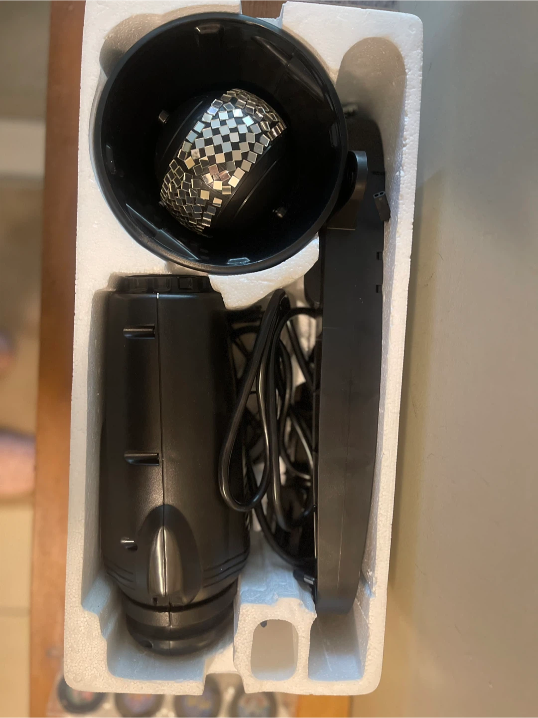 EZ-Up 2-in-1 Light Show Mirror Ball Projector - photo 5