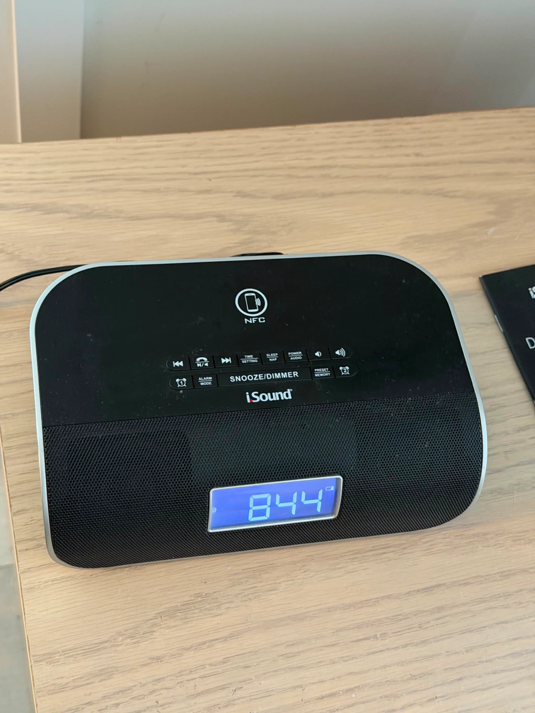 iSound DreamTime Pro Alarm Clock Radio with NFC - photo 2