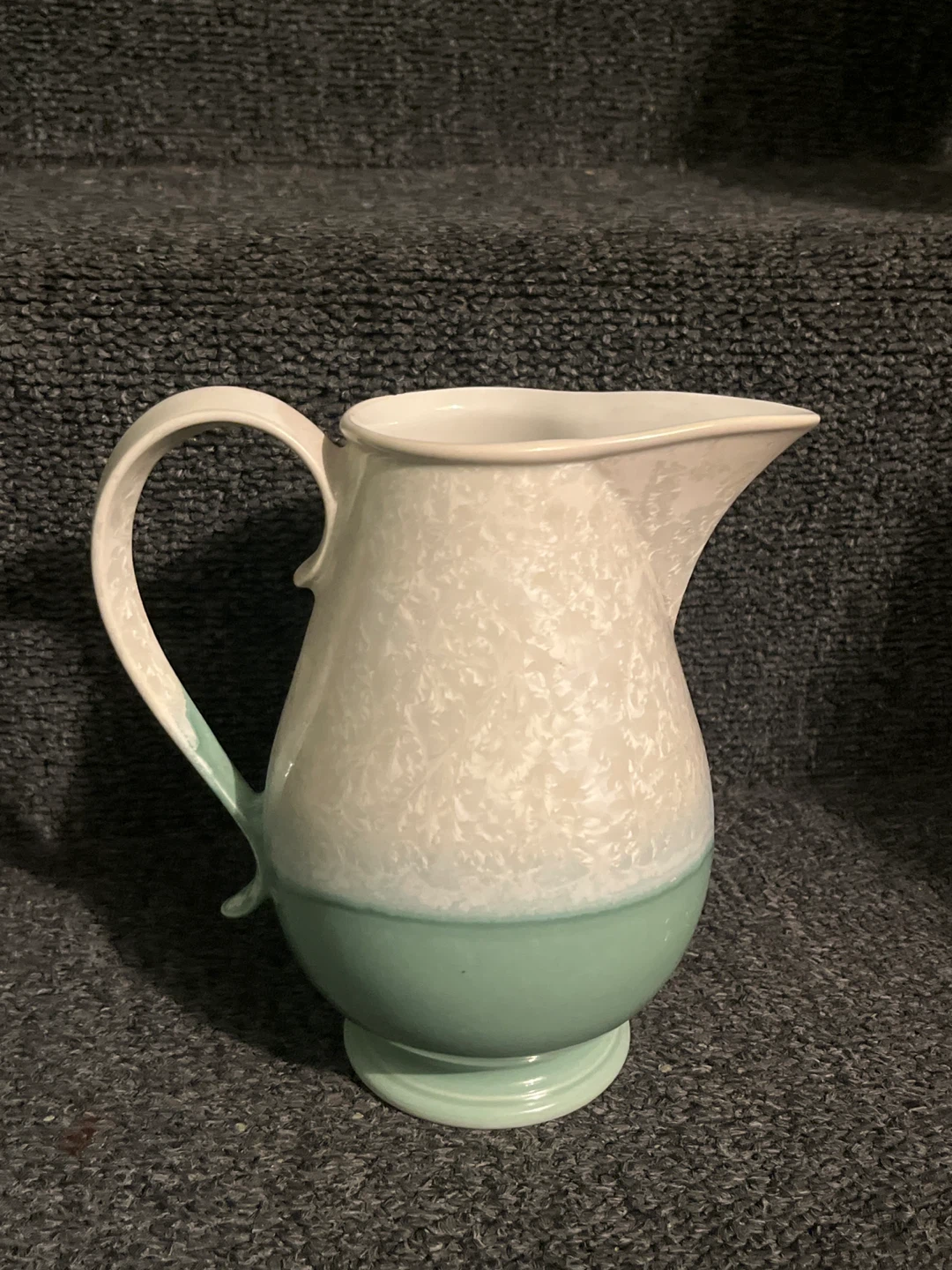 Vintage Portmeirion Crystalline Pitcher – Made in England