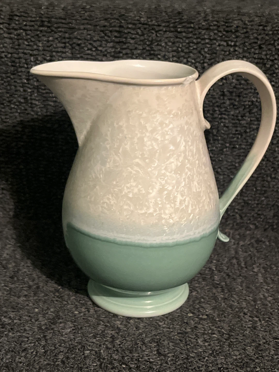 Vintage Portmeirion Crystalline Pitcher – Made in England - photo 3