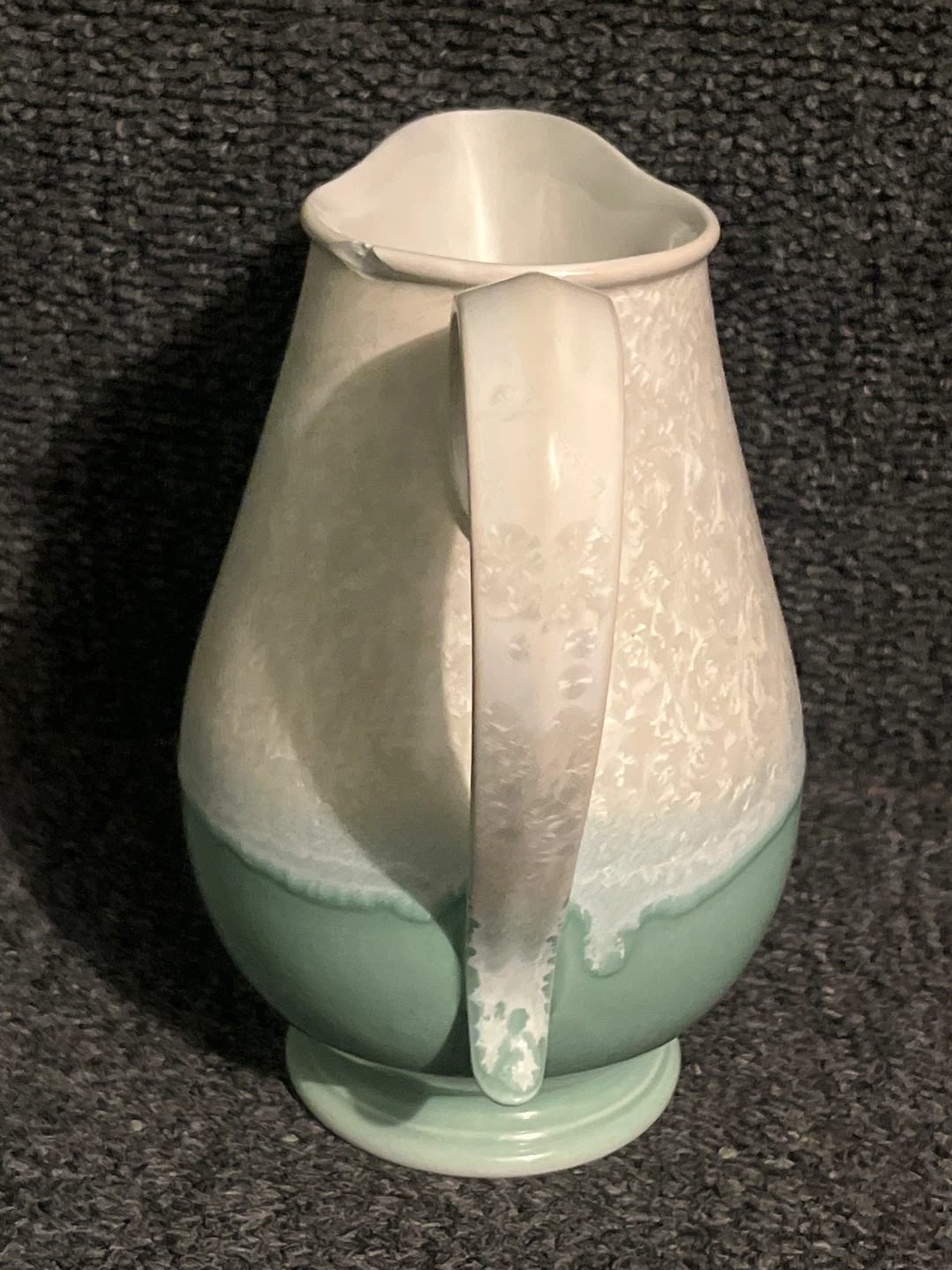 Vintage Portmeirion Crystalline Pitcher – Made in England - photo 4