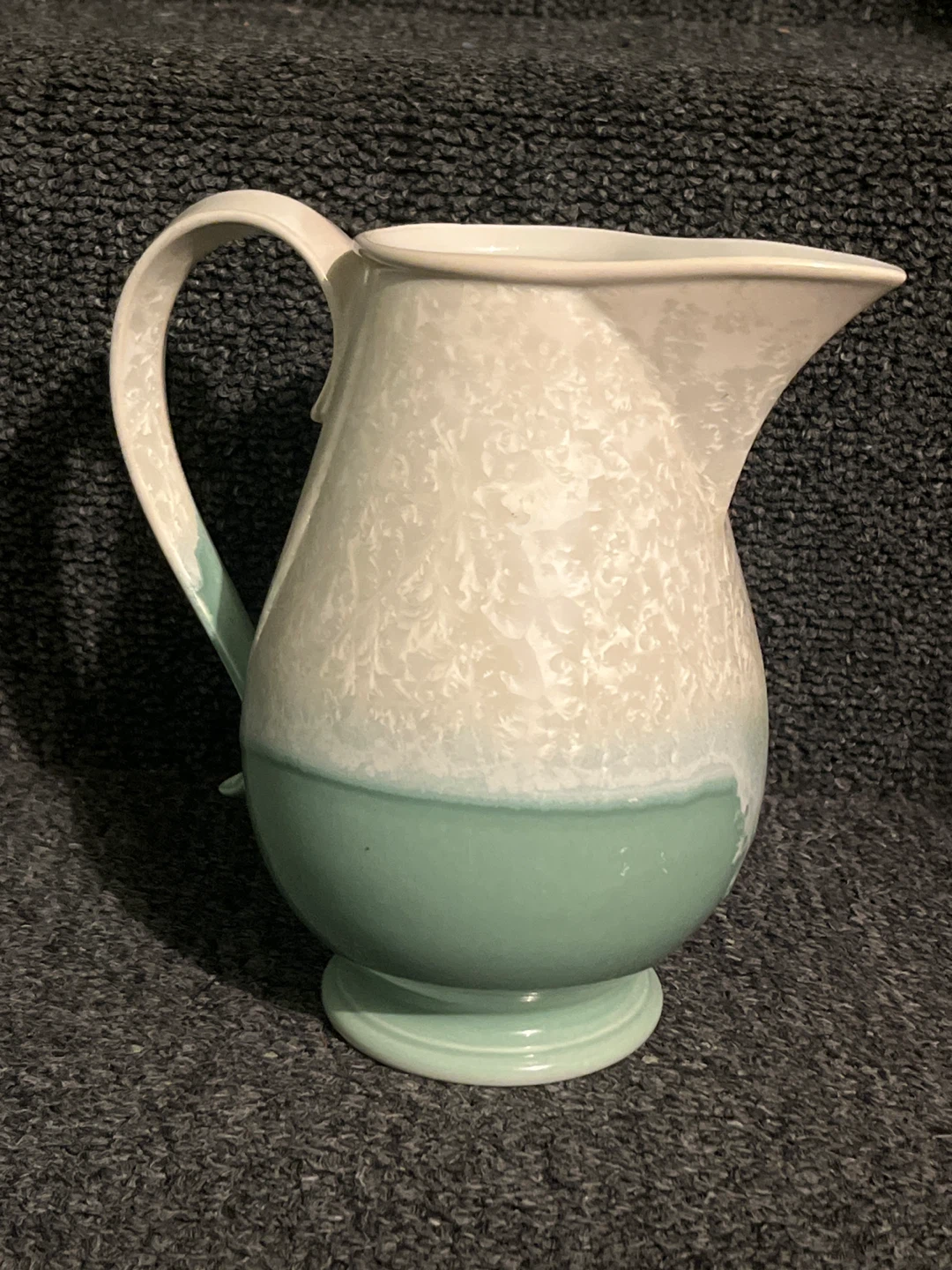 Vintage Portmeirion Crystalline Pitcher – Made in England - photo 5