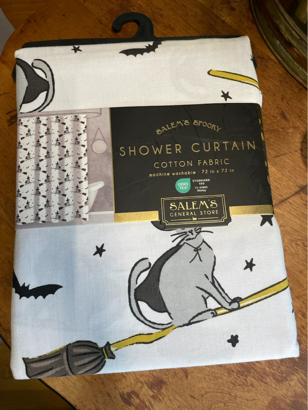 Salem's Spooky Shower Curtain