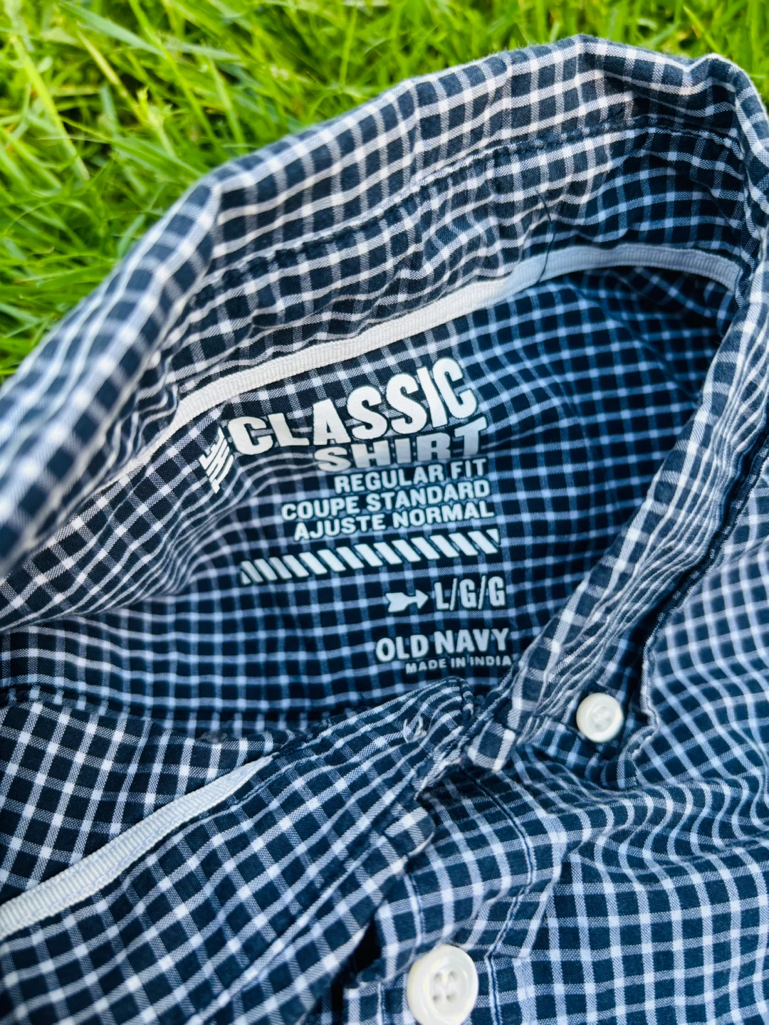 Old Navy Long-Sleeve Checkered Shirt - photo 3