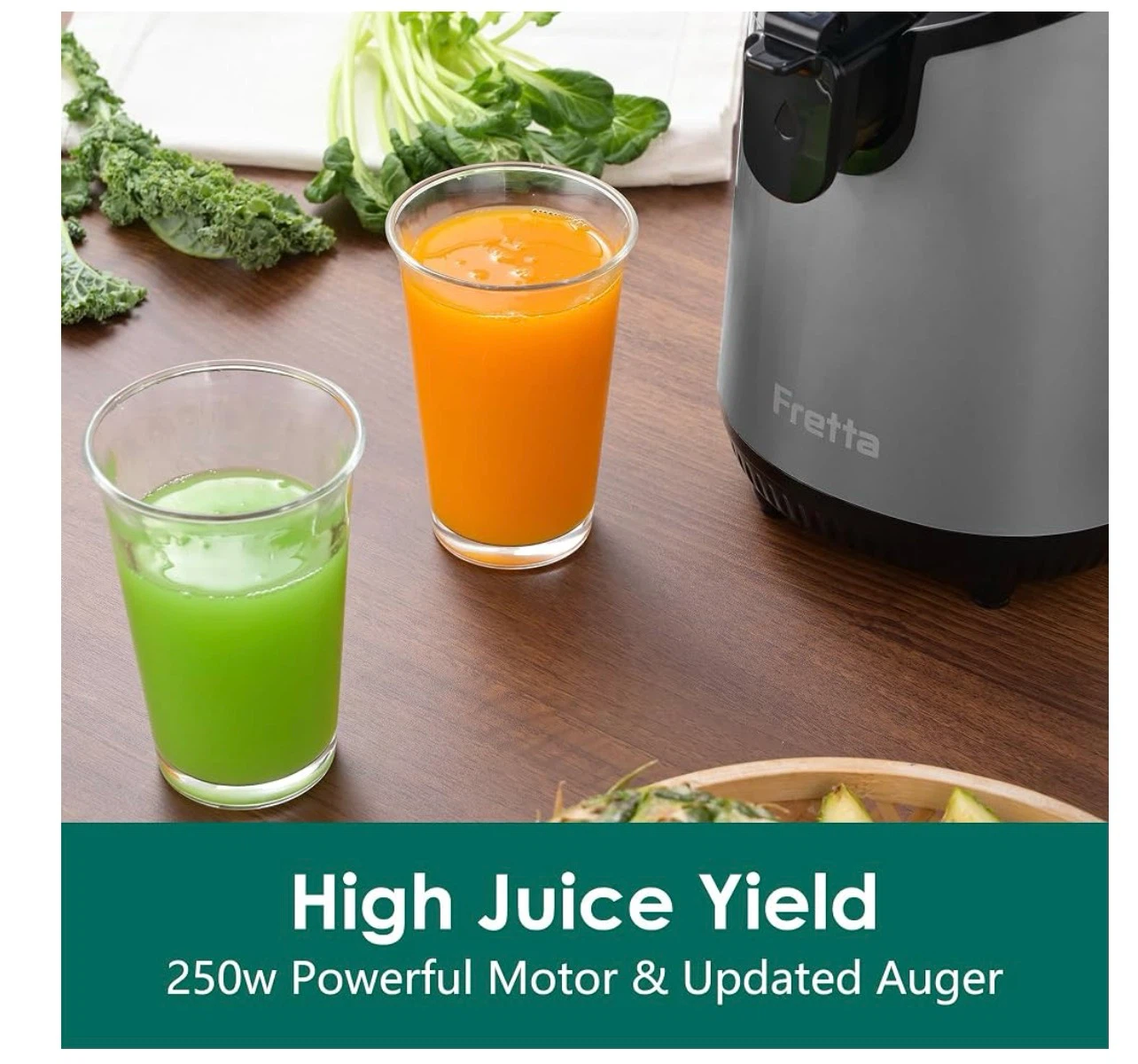 Fretta M1 Cold Press Juicer - photo 3