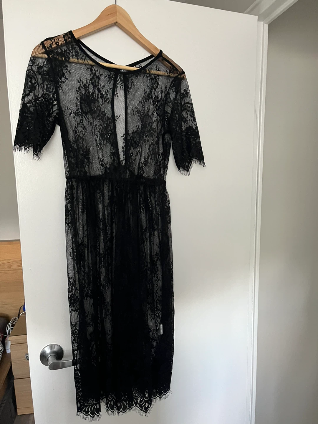 Black Lace Dress
