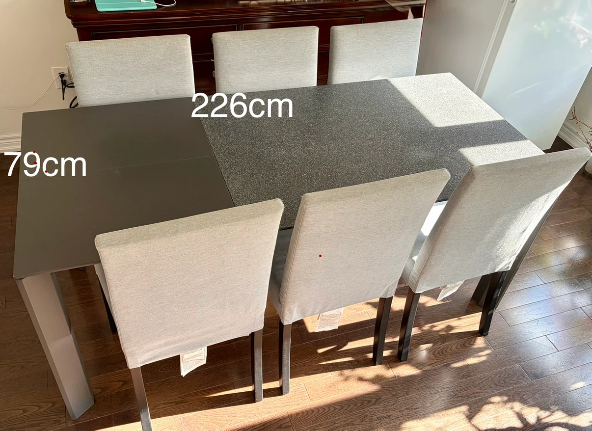 Dining Table and Chairs Set