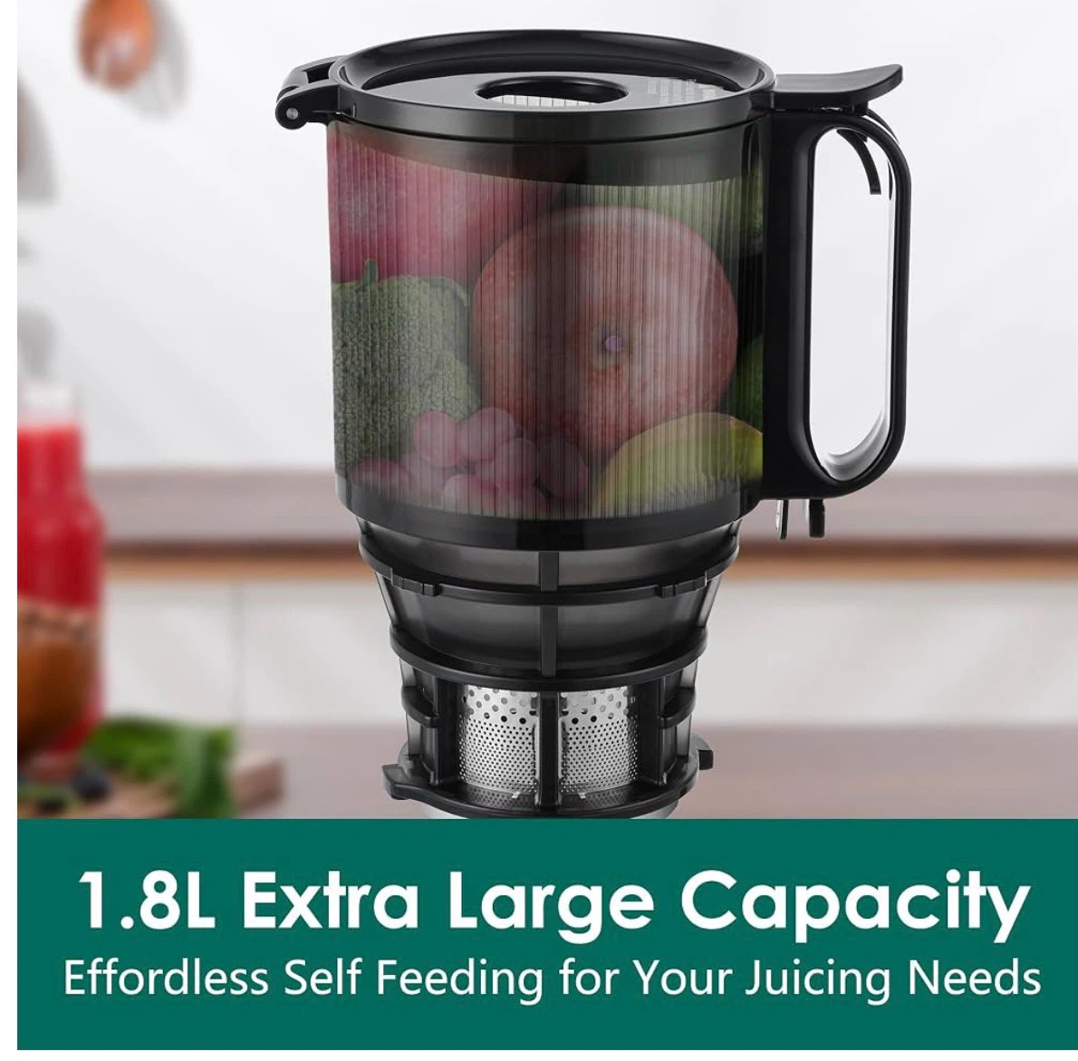 Fretta Slow Juicer M1 BLACK - photo 2
