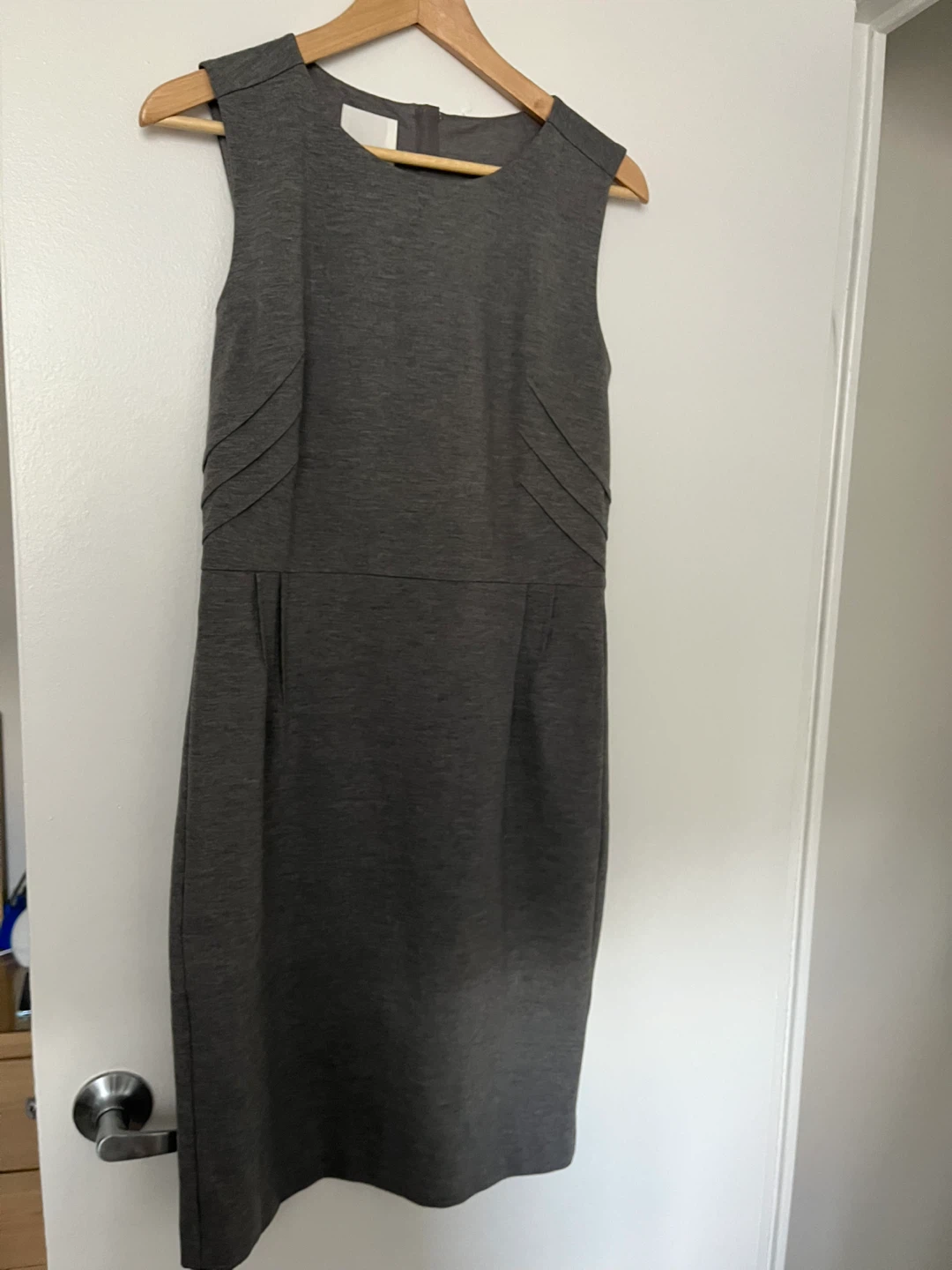 In Wear Grey Sleeveless Dress