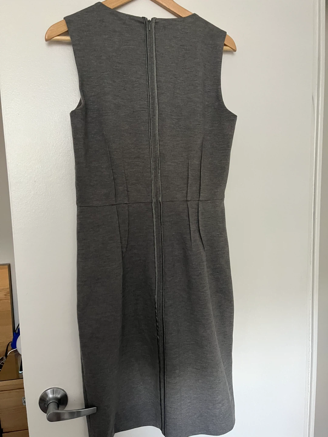 In Wear Grey Sleeveless Dress - photo 3