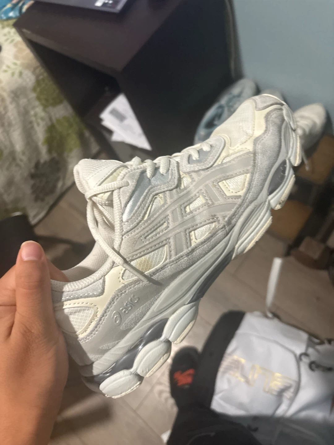 ASICS White Running Shoes - photo 2