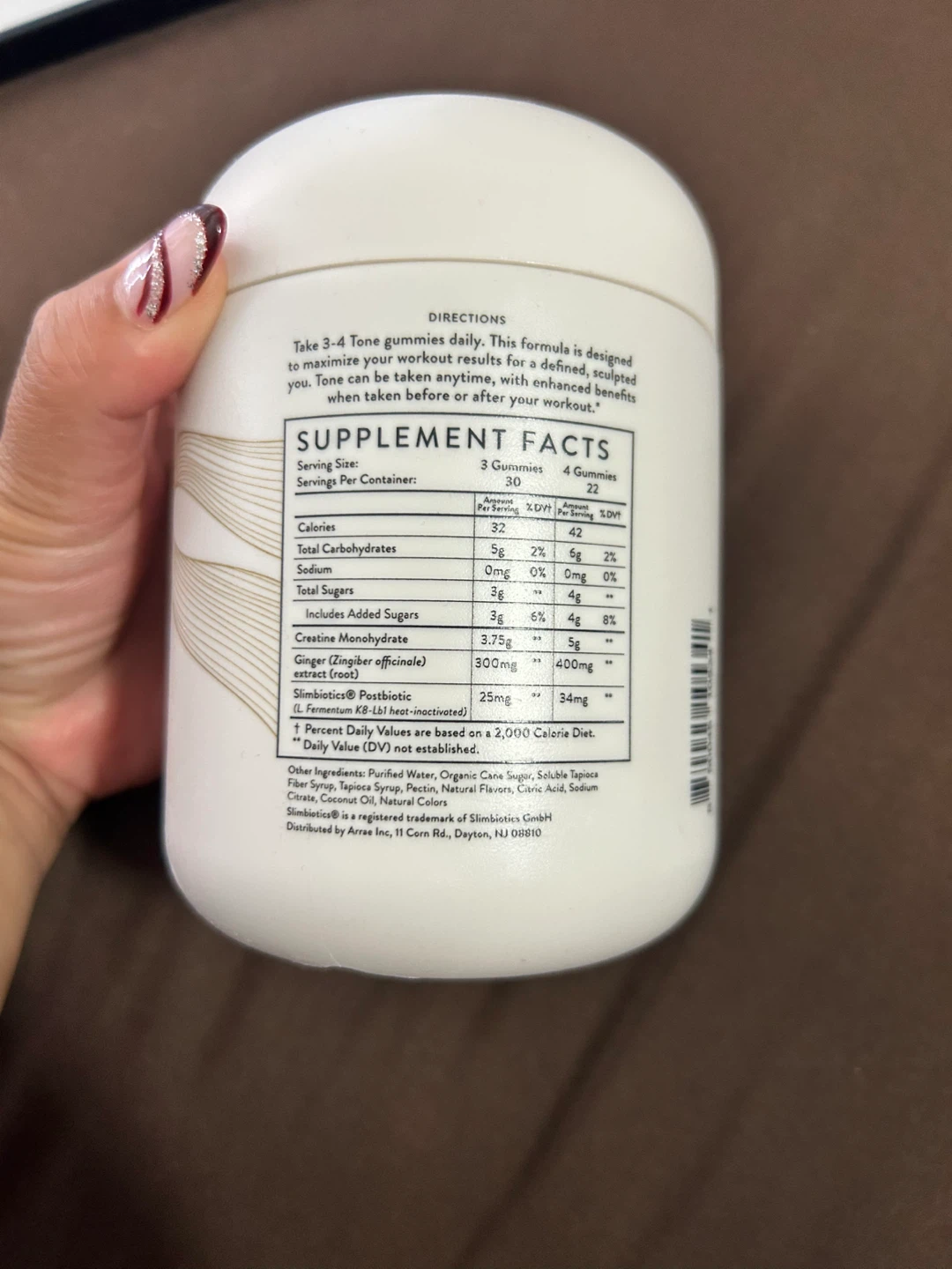 Arrae Tone Creatine Body Composition Gummies