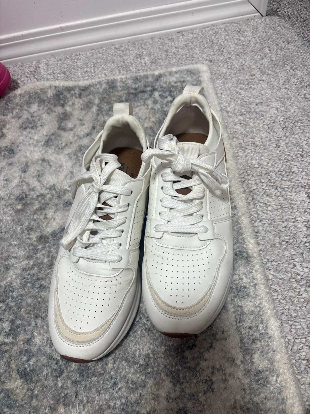 White Leather Sneakers