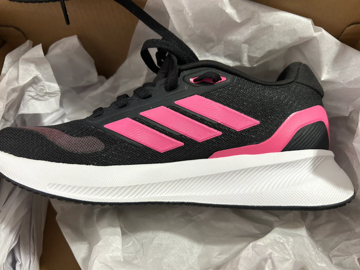 Adidas Running Shoes Black and Pink - photo 3