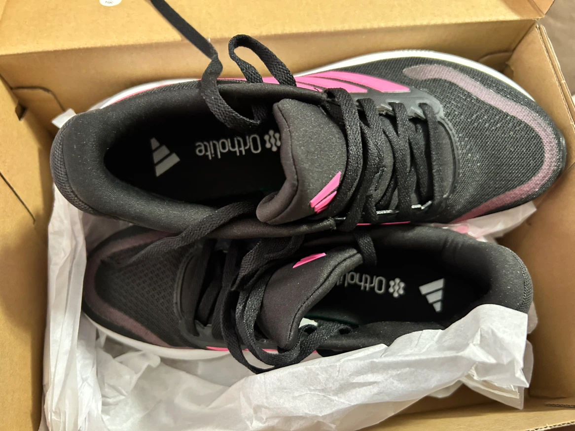 Adidas Running Shoes Black and Pink - photo 5