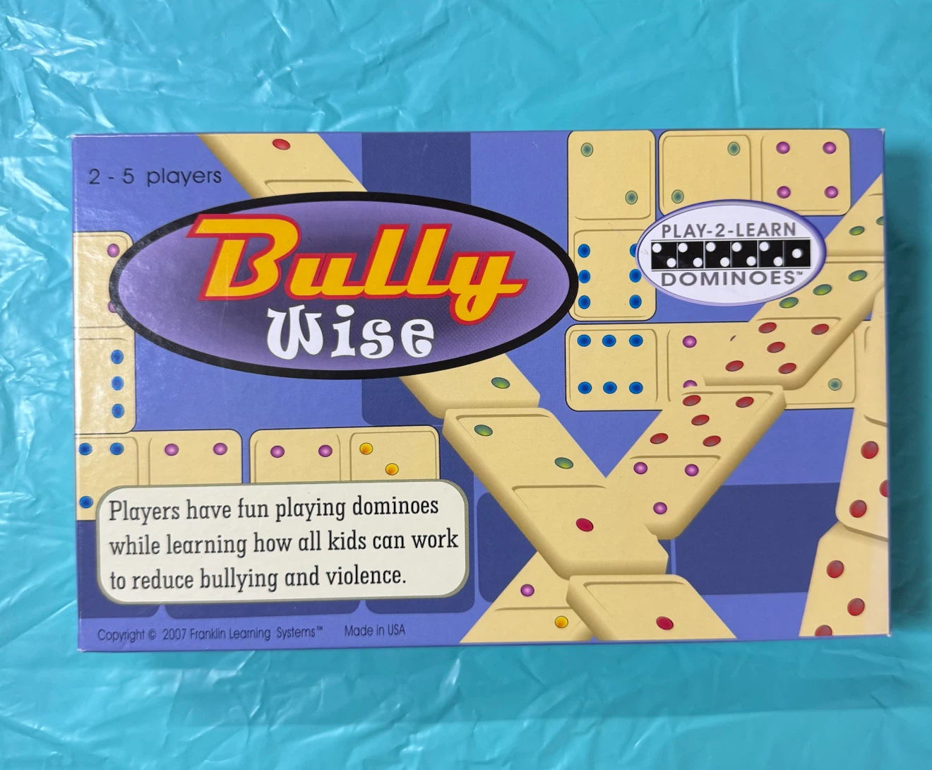 Bully Wise Play-2-Learn Dominoes Game