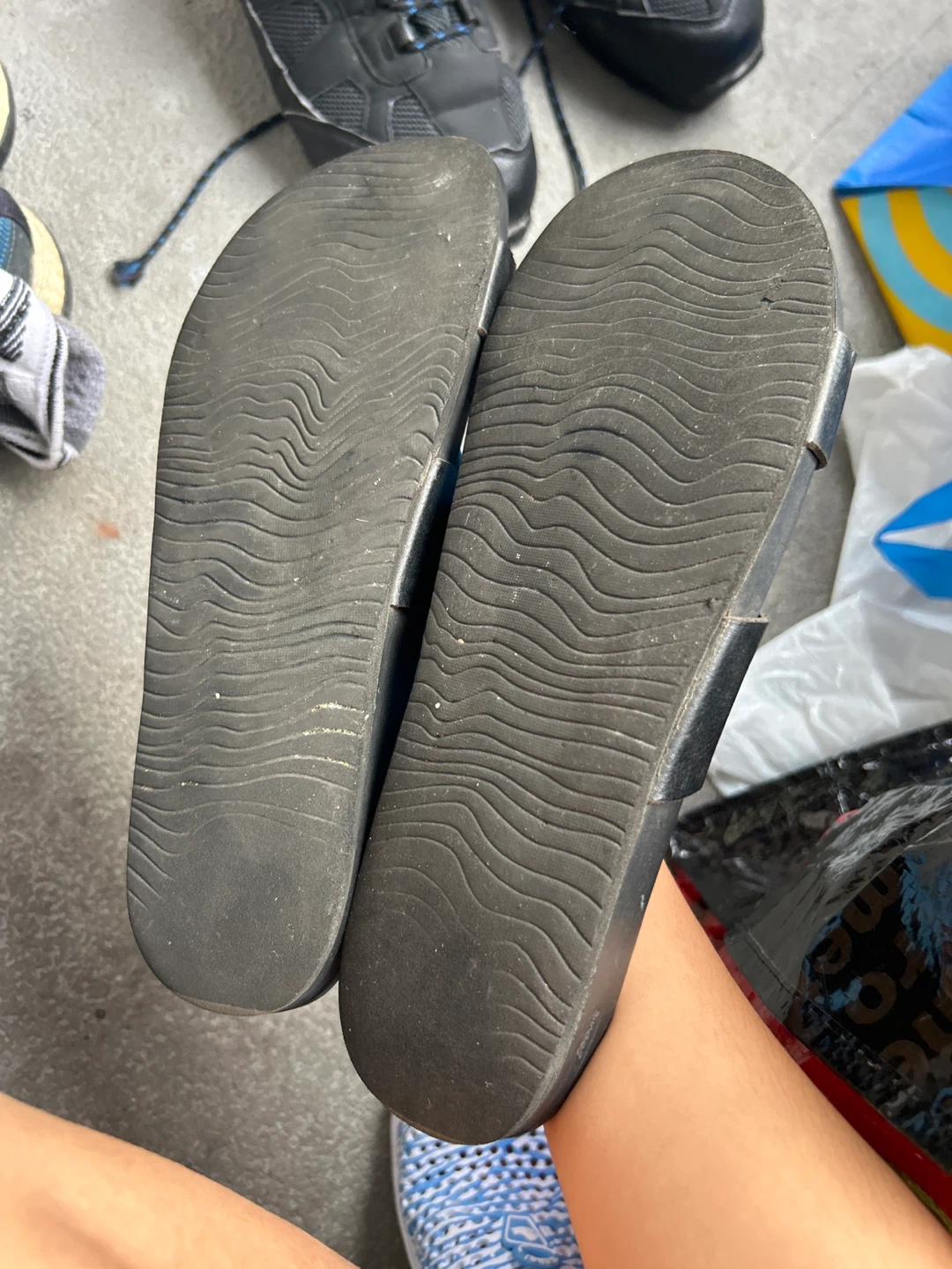 Reef Black Slides - photo 2