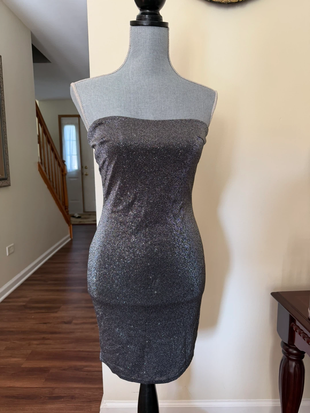 Blanc Shimmer Bodycon Dress size M