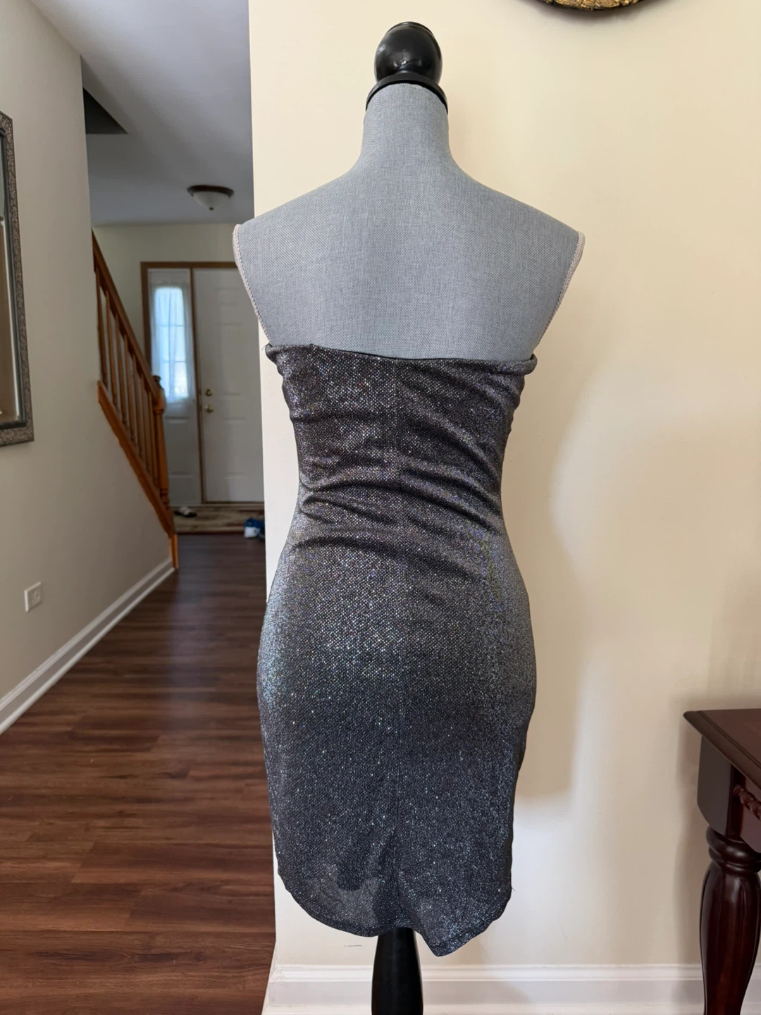 Blanc Shimmer Bodycon Dress size M - photo 2